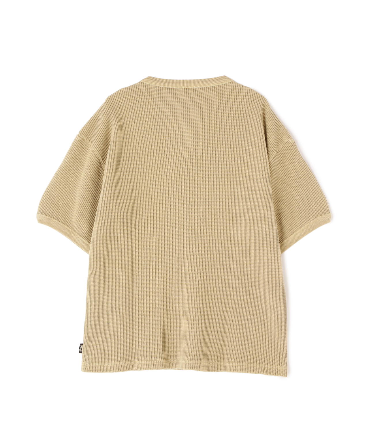 THERMAL PIGMENT O/D HENLEY NECK T-SHIRT/サーマル オーバーダイ ヘンリーネック Tシャツ
