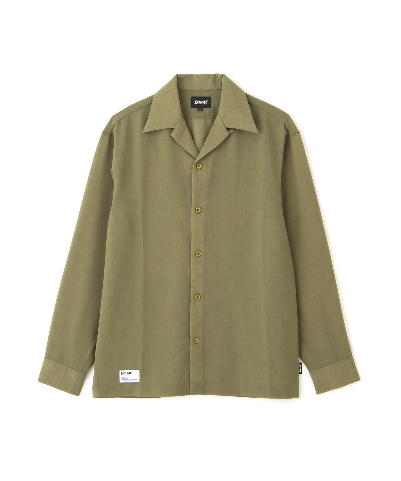 CHIFFON LS SHIRT/シフォン LSシャツ