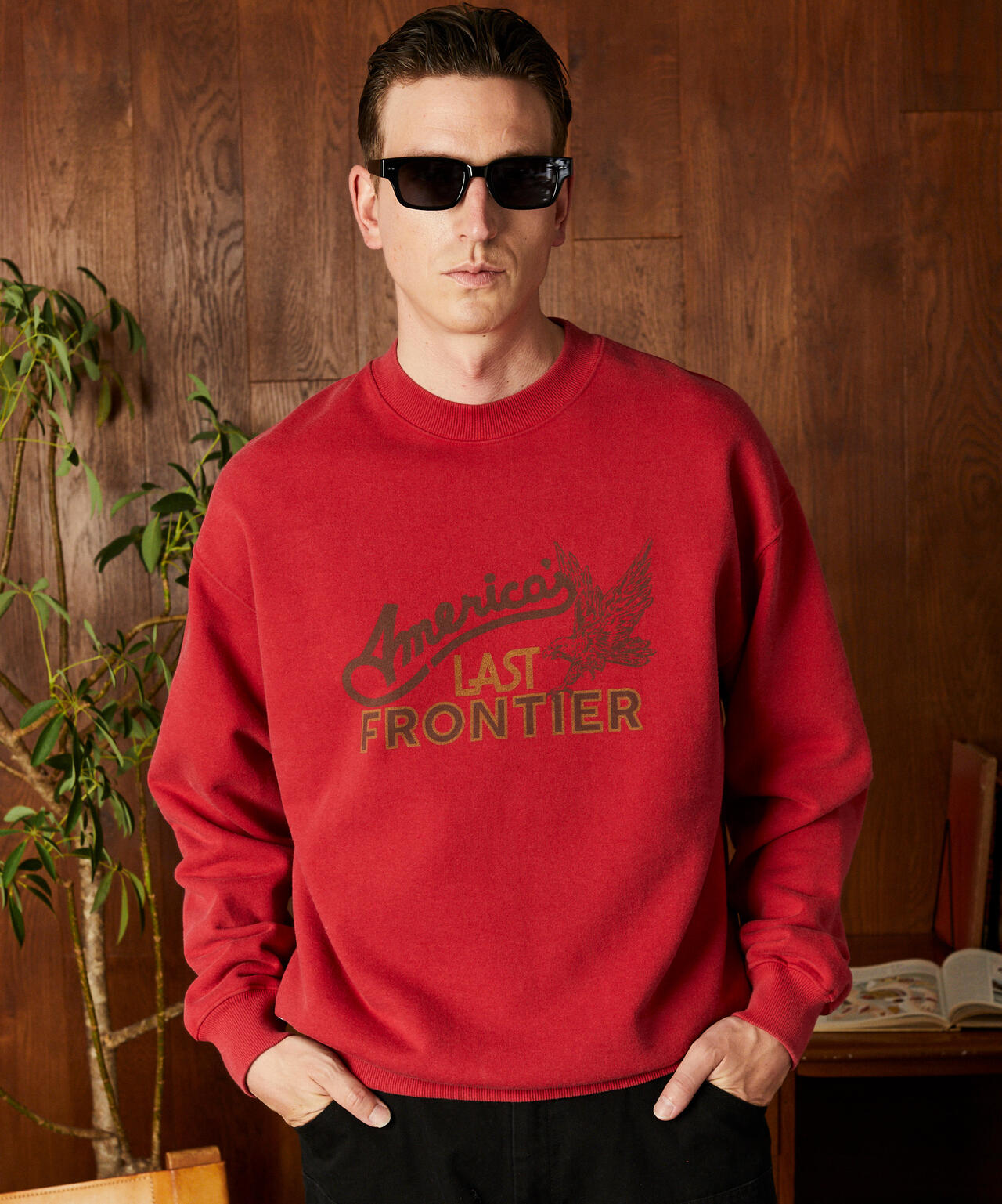 FADE AMERICA'S LAST FRONTIER CREW SWEAT/スウェット