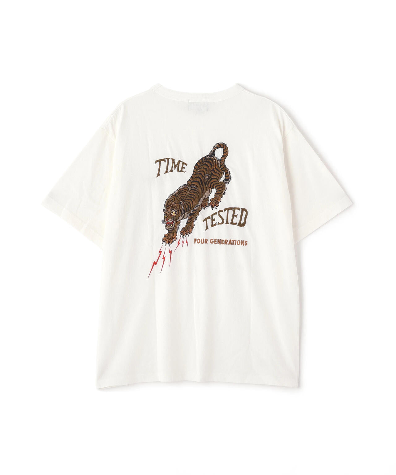 EMB. TIGER T-SHIRT/刺繍 タイガーTシャツ