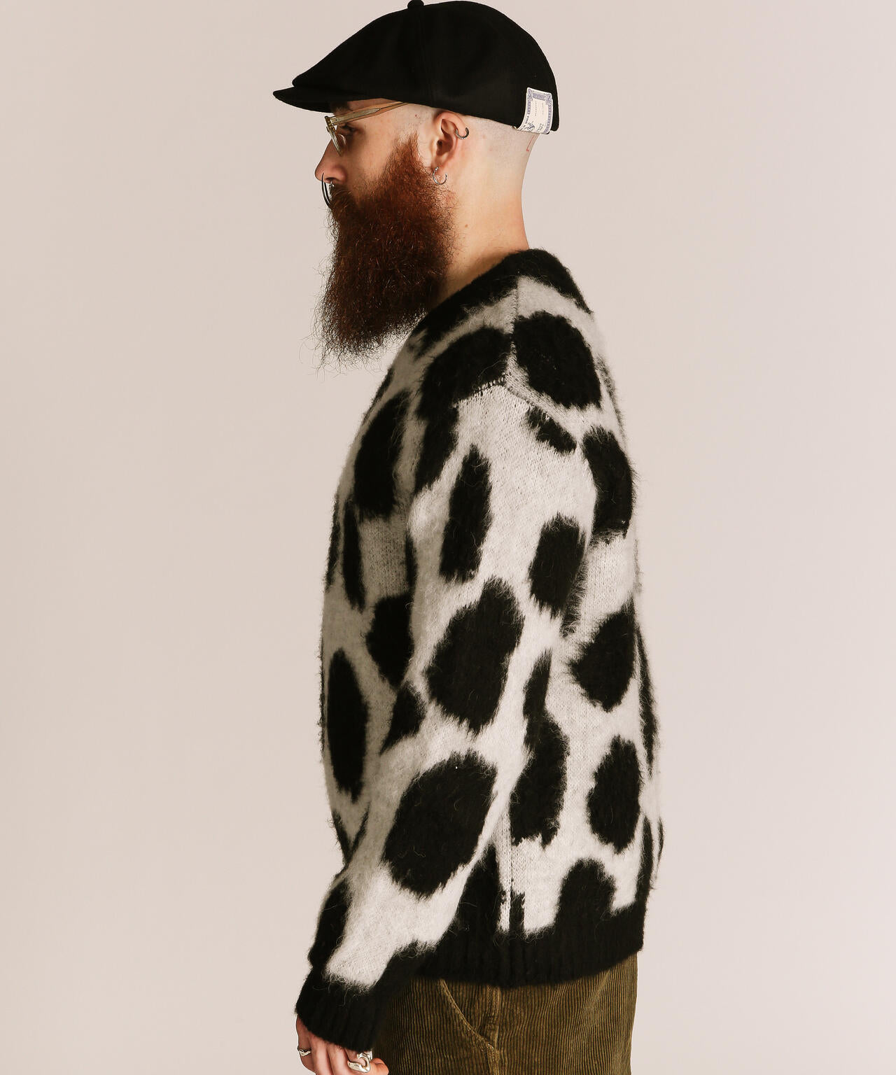 GIRAFFE CREW KNIT/ジラフ クルーニット