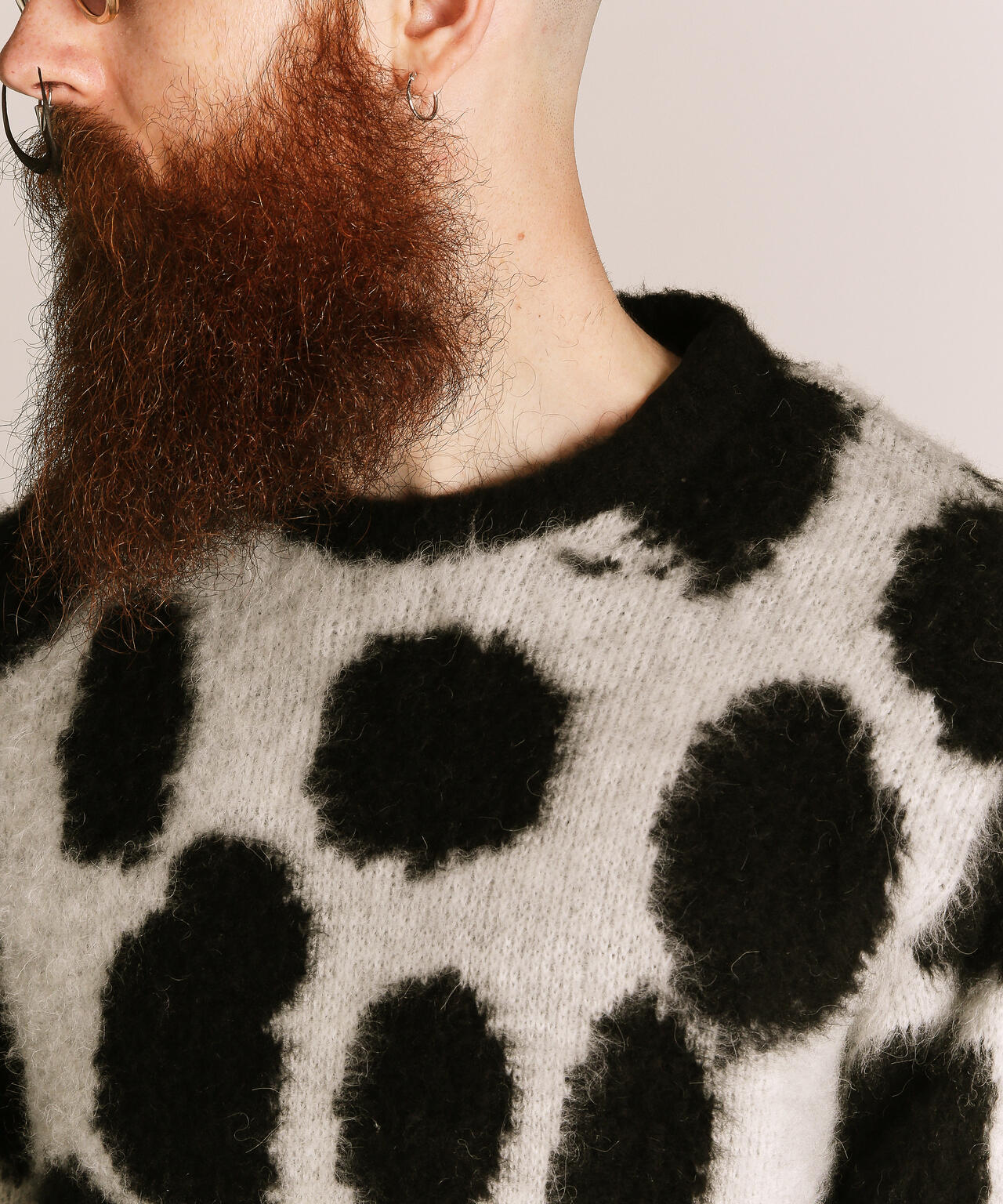 GIRAFFE CREW KNIT/ジラフ クルーニット