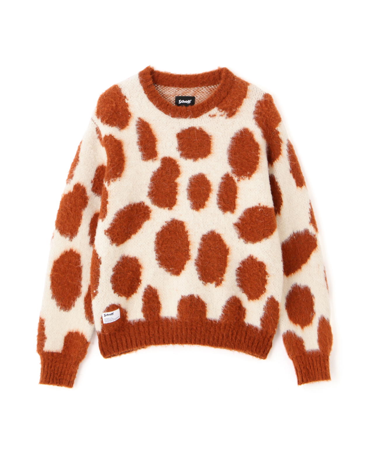 GIRAFFE CREW KNIT/ジラフ クルーニット