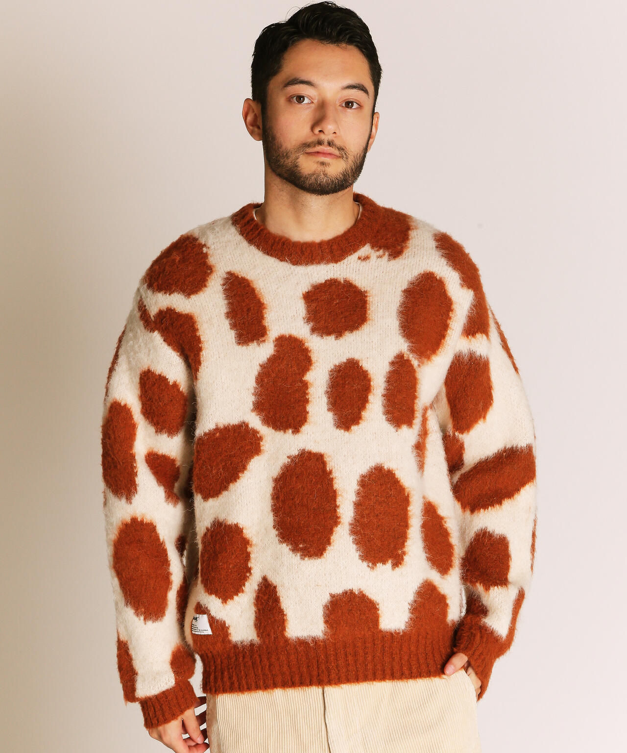 GIRAFFE CREW KNIT/ジラフ クルーニット
