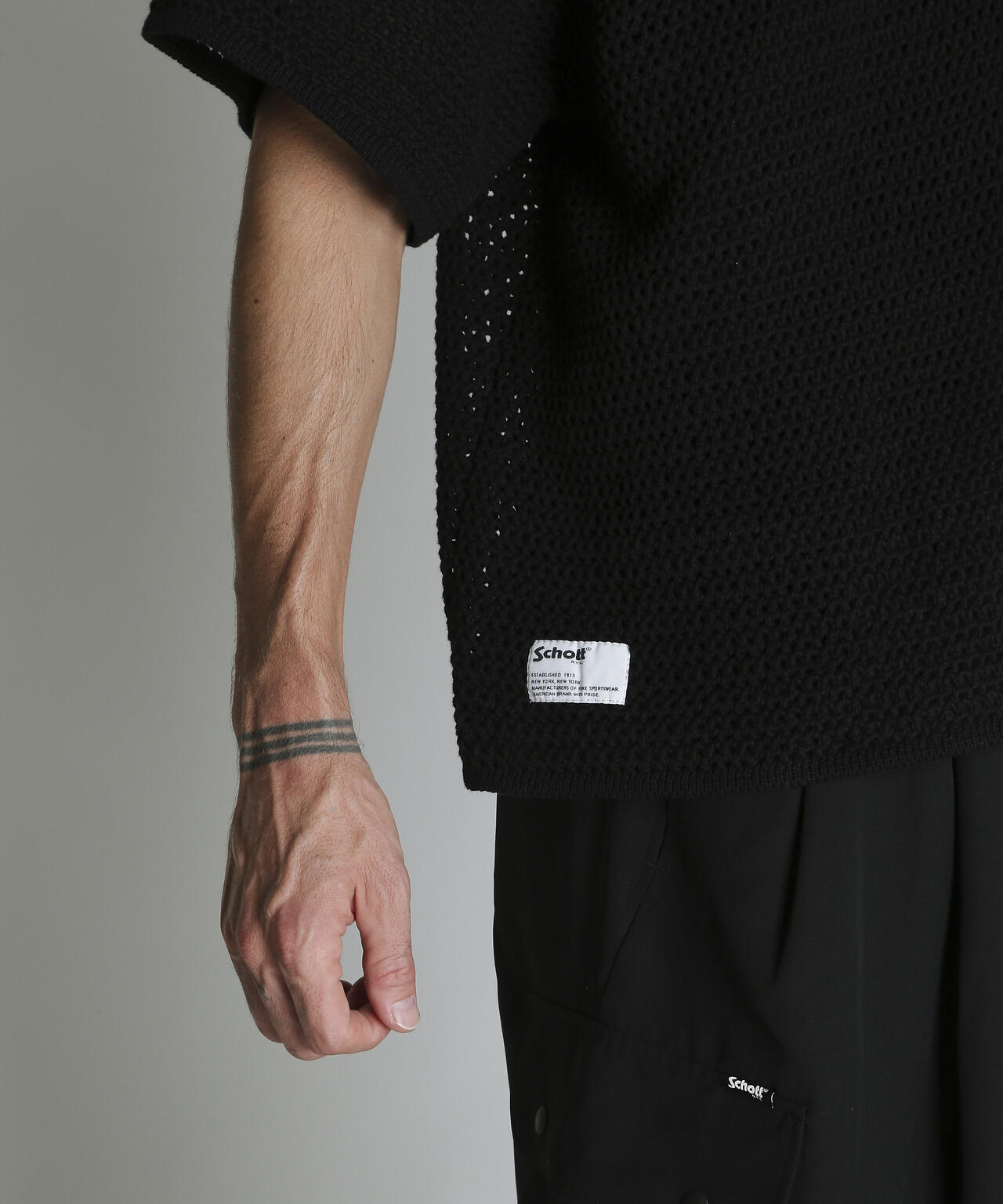 B.S. KNIT SHIRT/ブラックシープ ニットシャツ