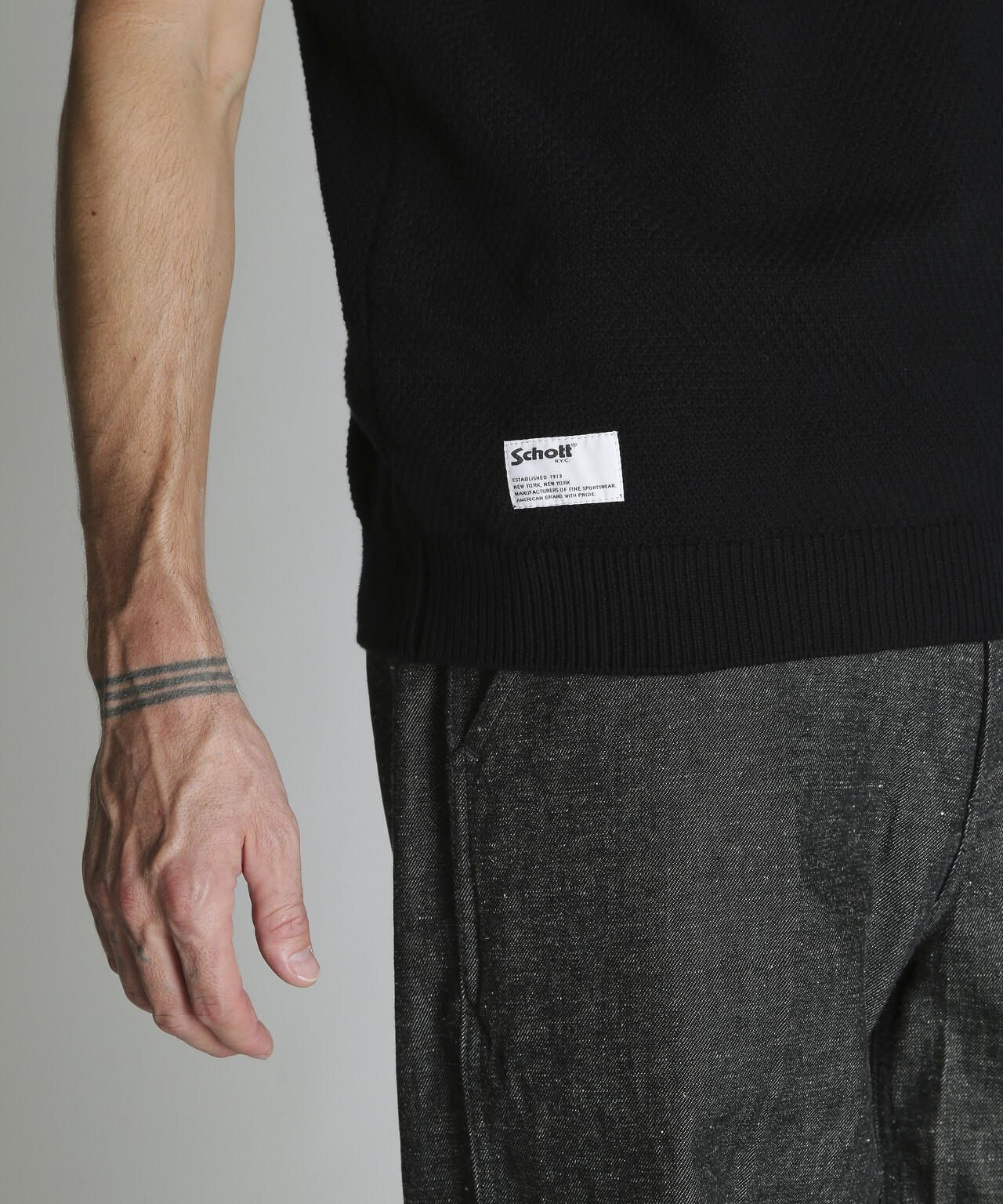B.S. KNIT VEST/ブラックシープ ニットベスト