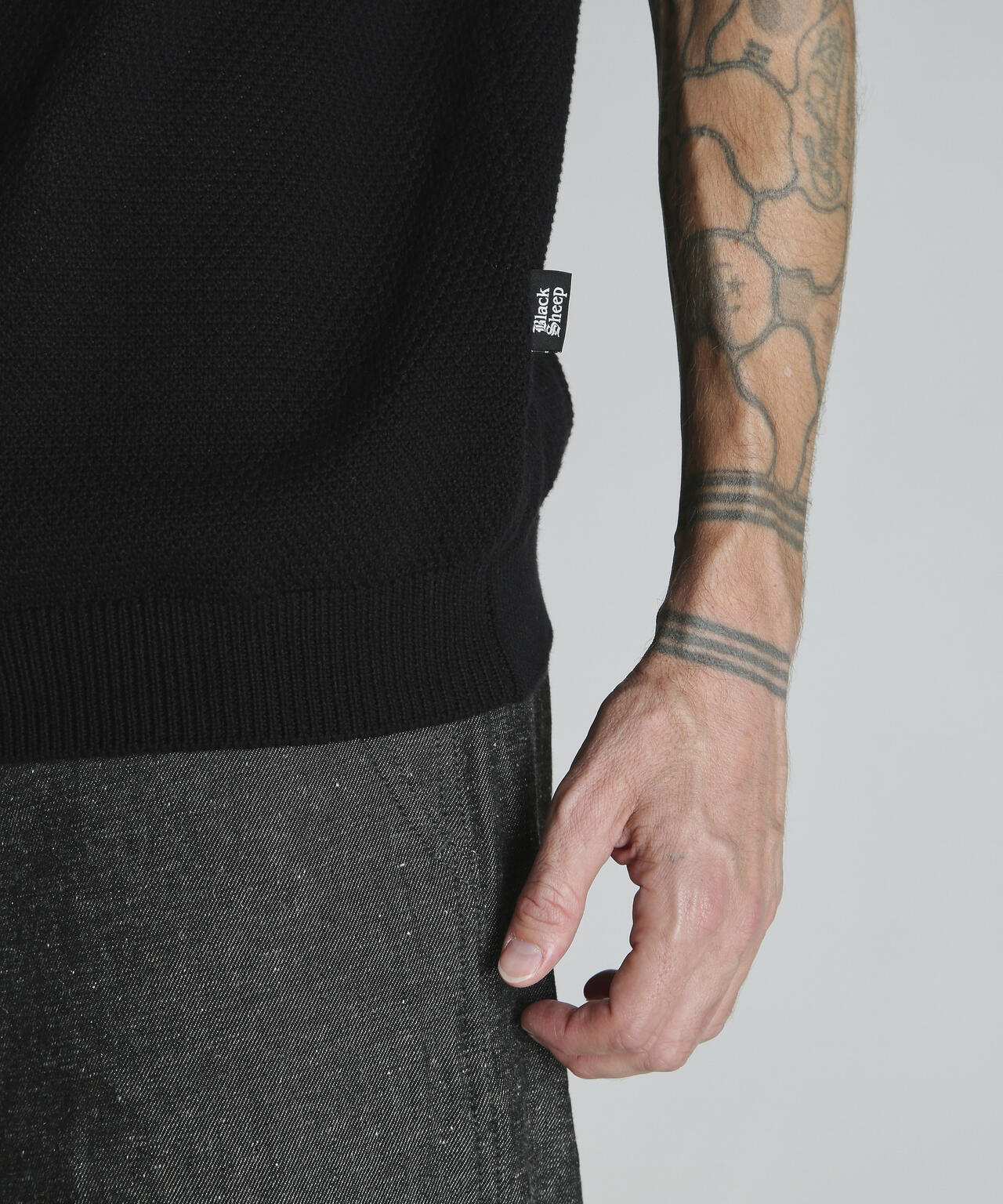 B.S. KNIT VEST/ブラックシープ ニットベスト