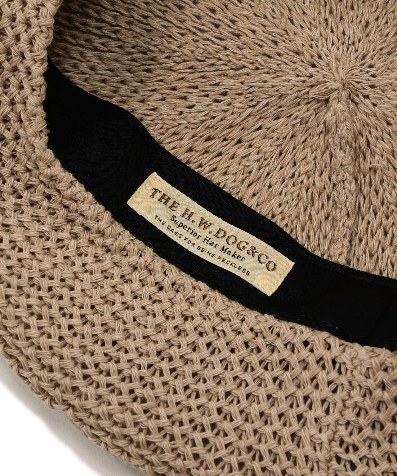 THE H.W.DOG&CO./ザエイチダブリュードッグアンドコー/HONEYCOMB BERET/ハニカム ベレー帽