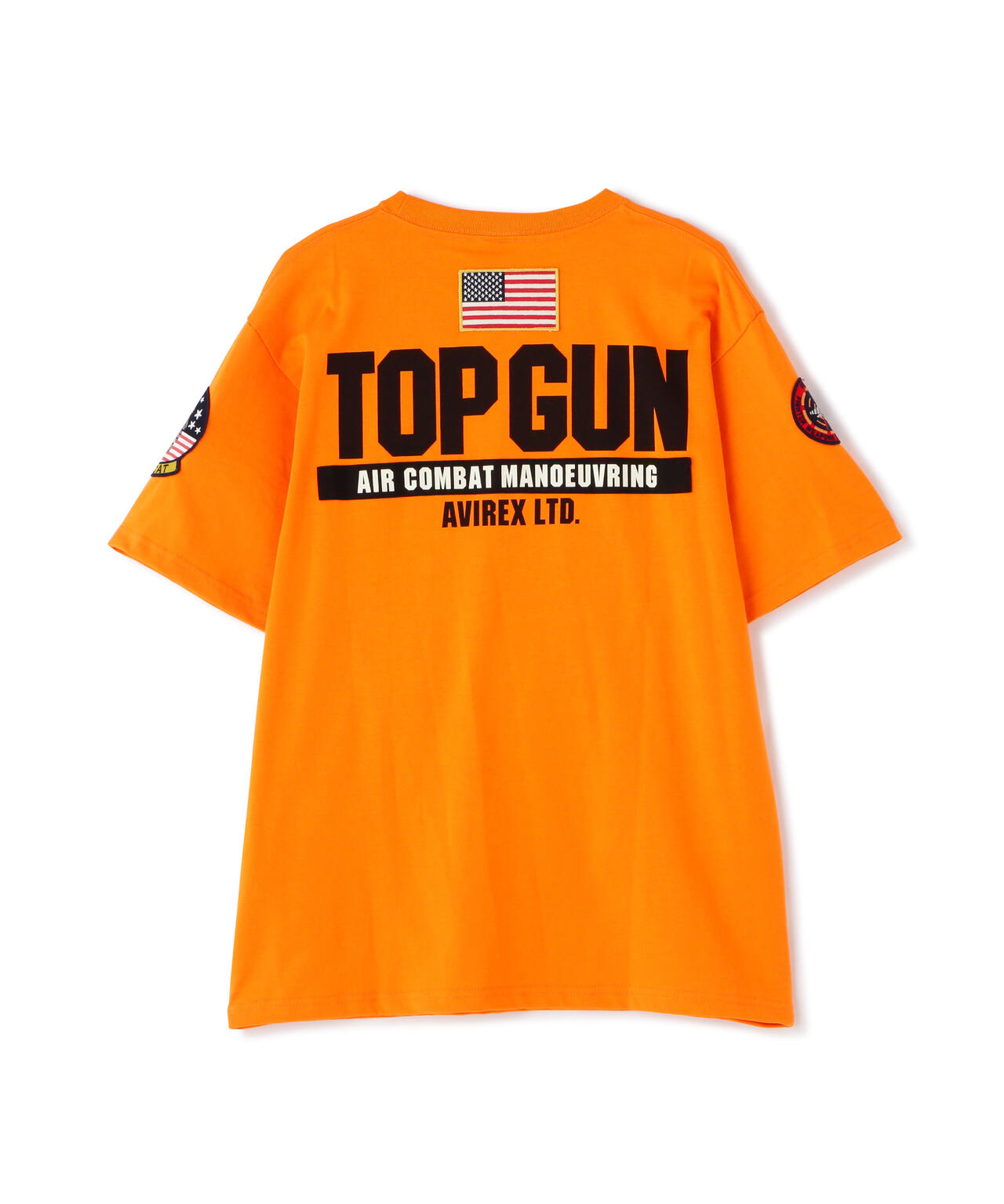 TOP GUN PATCH & PRINT T-SHIRT / トップガン パッチ & プリント Tシャツ