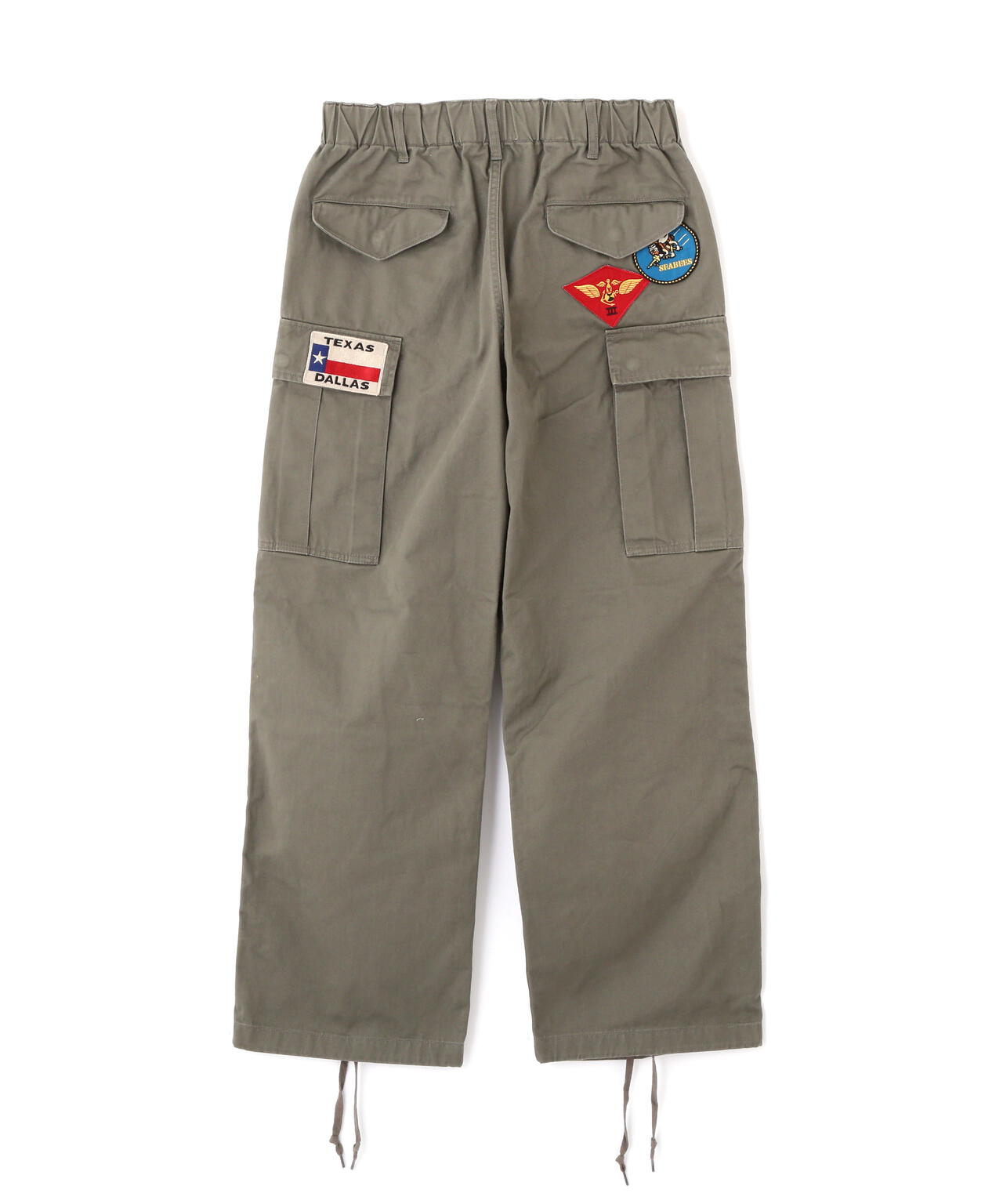 《直営店限定》TOP GUN WAPPEN CARGO PANTS / トップガン ワッペン カーゴパンツ / AVIREX