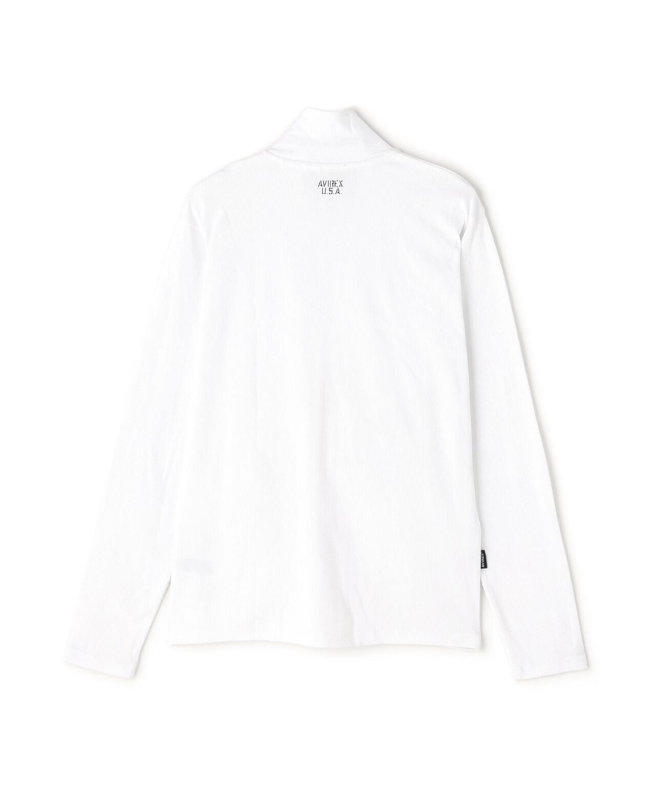 《DAILY/デイリー》STAND ZIP RIB JACKET/スタンドジップ リブ ジャケット