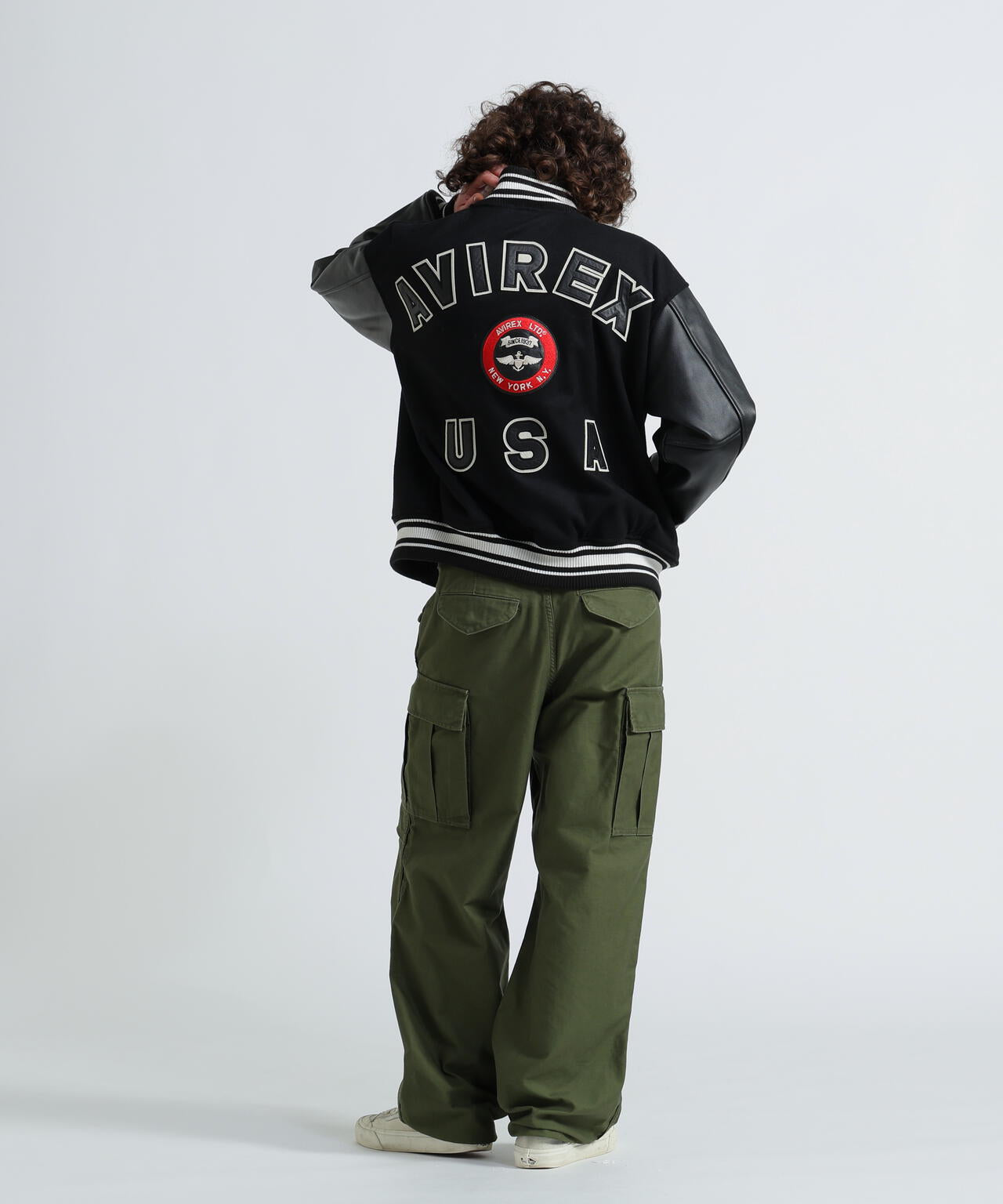 L-STADIUM JKT SIGNATURE LOGO/スタジアムジャケット シグネチャーロゴ