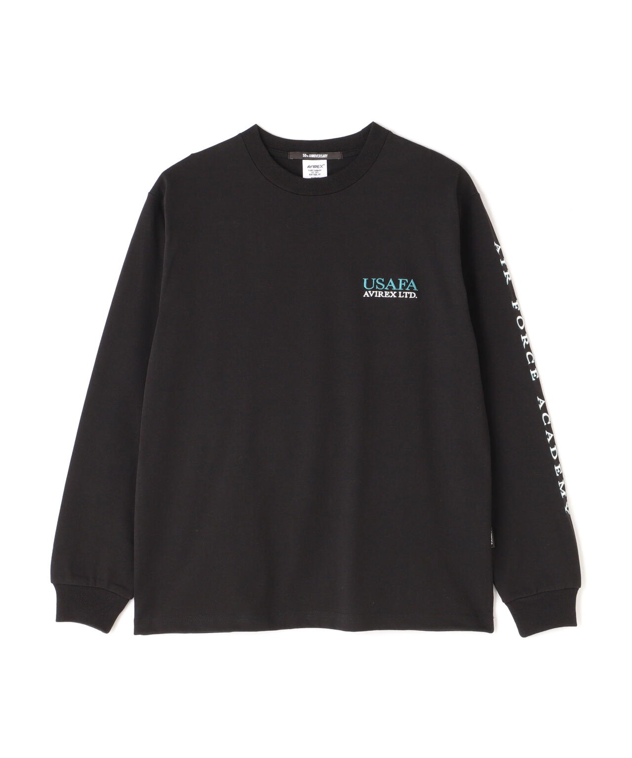 USAFA EMBROIDERY T-SHIRT / USAFA エンブロイダリー 長袖Tシャツ / AVIREX / アヴィレックス