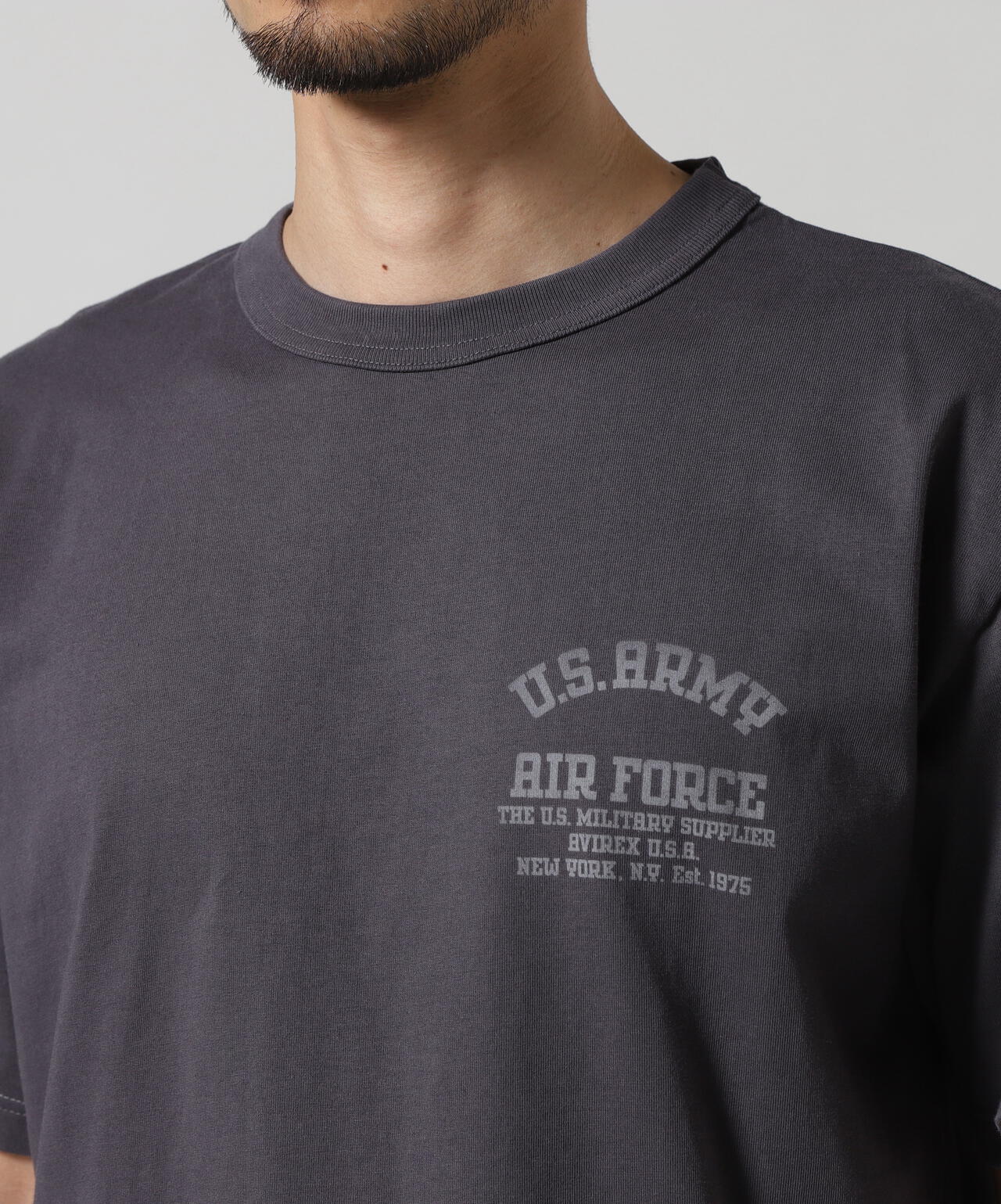 MIL. STENCIL T-SHIRT US ARMY AIR FORCE / ステンシル 半袖Tシャツ アーミー エアフォース