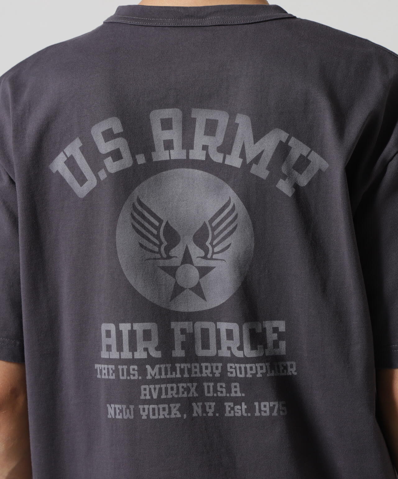 MIL. STENCIL T-SHIRT US ARMY AIR FORCE / ステンシル 半袖Tシャツ アーミー エアフォース