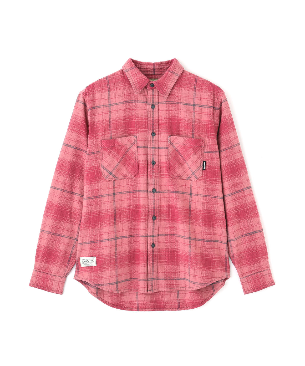 《WEB&DEPOT限定》ONE POINT FLANNEL CHECK SHIRT