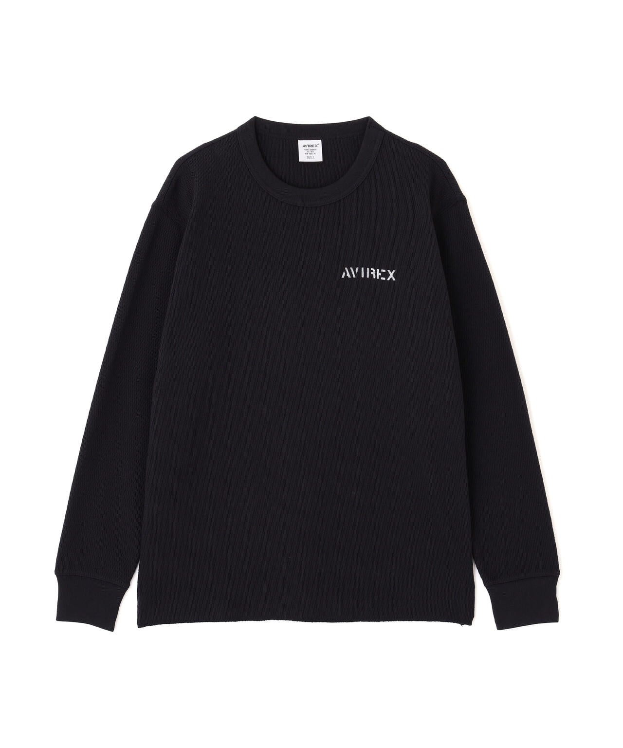 《WEB&DEPOT限定》STENCIL HONEYCOMB WAFFLE L/S T-SHIRT
