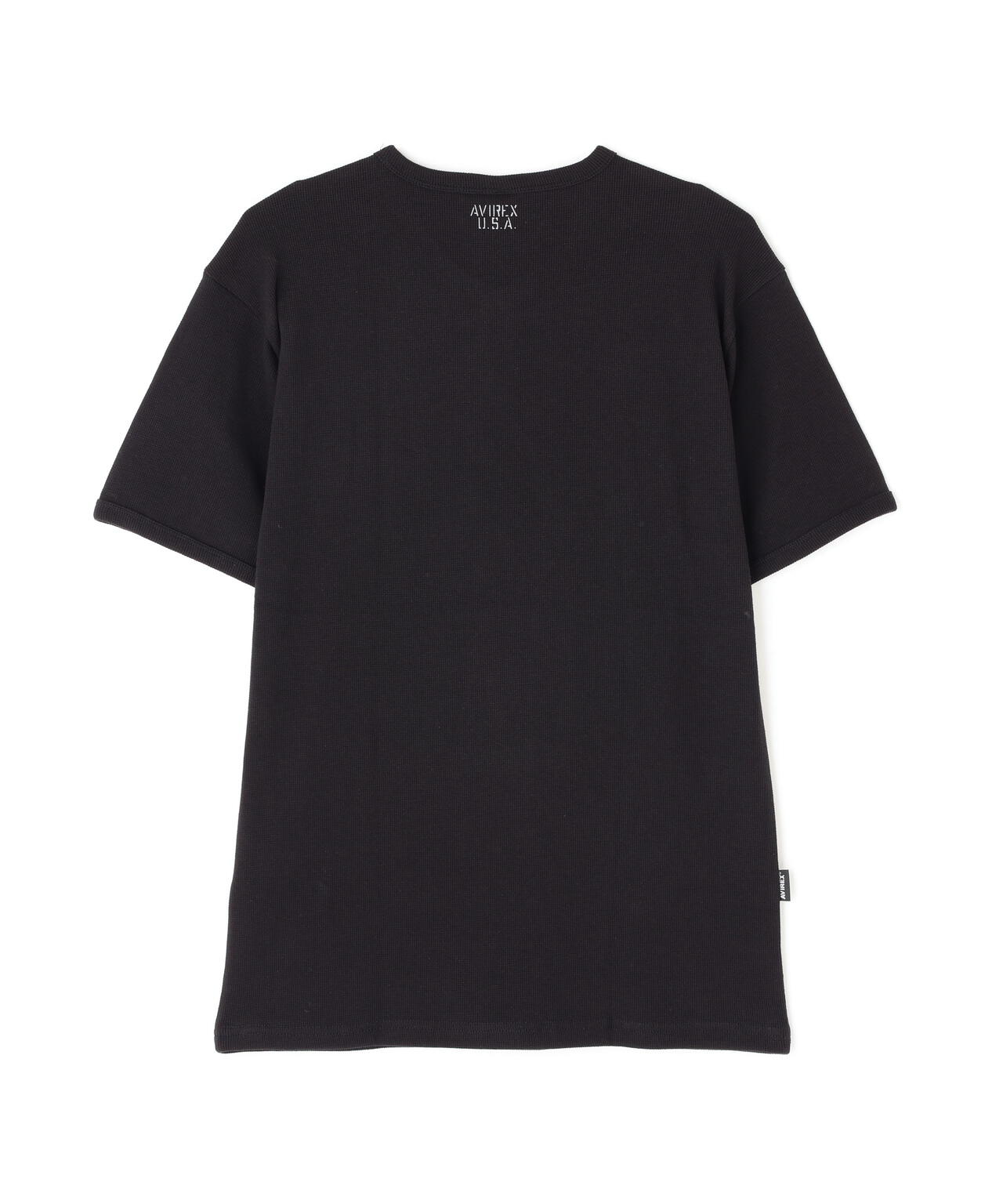 《DAILY/デイリー》MINI WAFFLE S/S V-NECK T-SHIRT/ミニワッフル 半袖 ブイネック Tシャツ