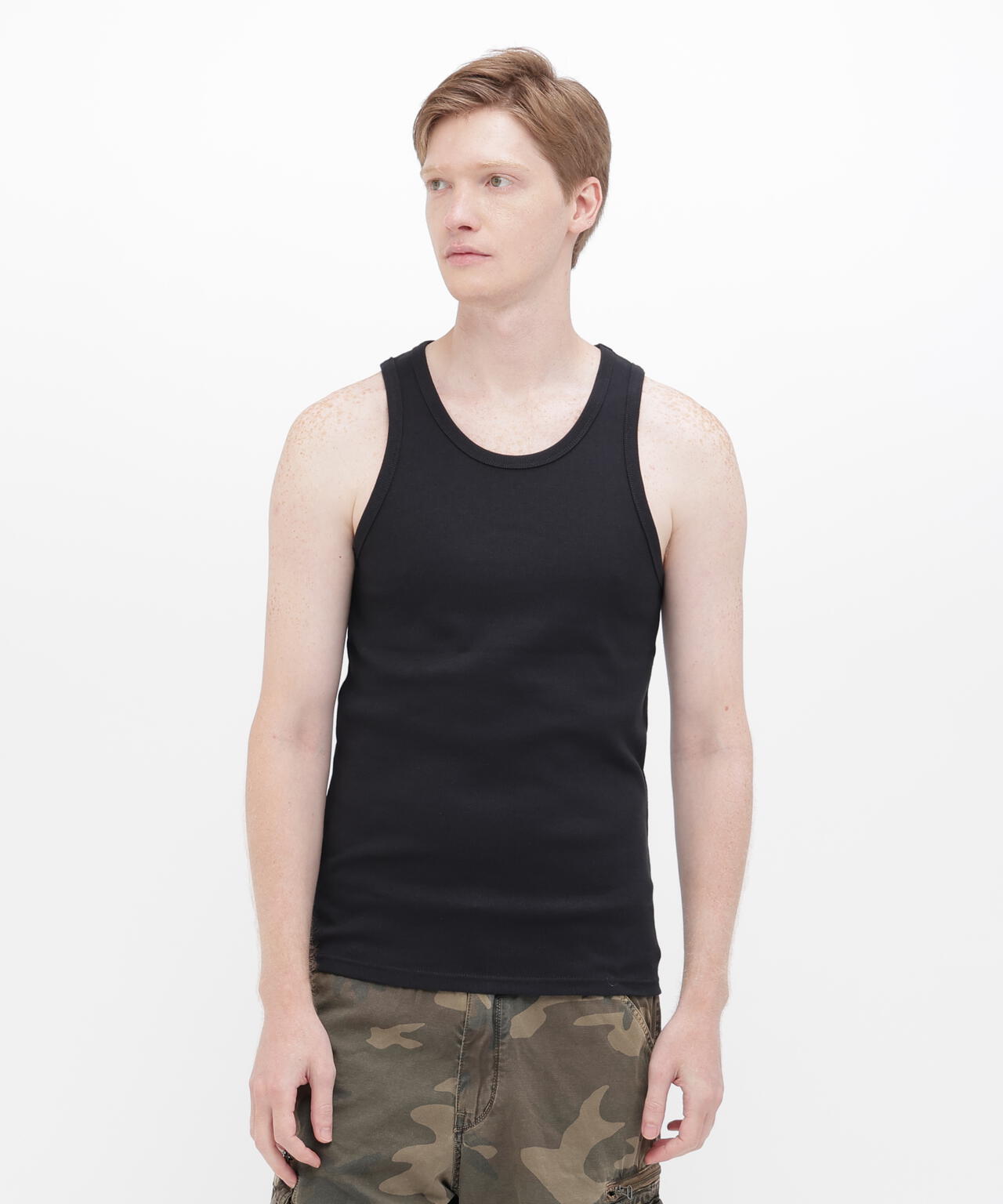 《DAILY/デイリー》RIB TANK TOP/リブ タンクトップ デイリーウェア