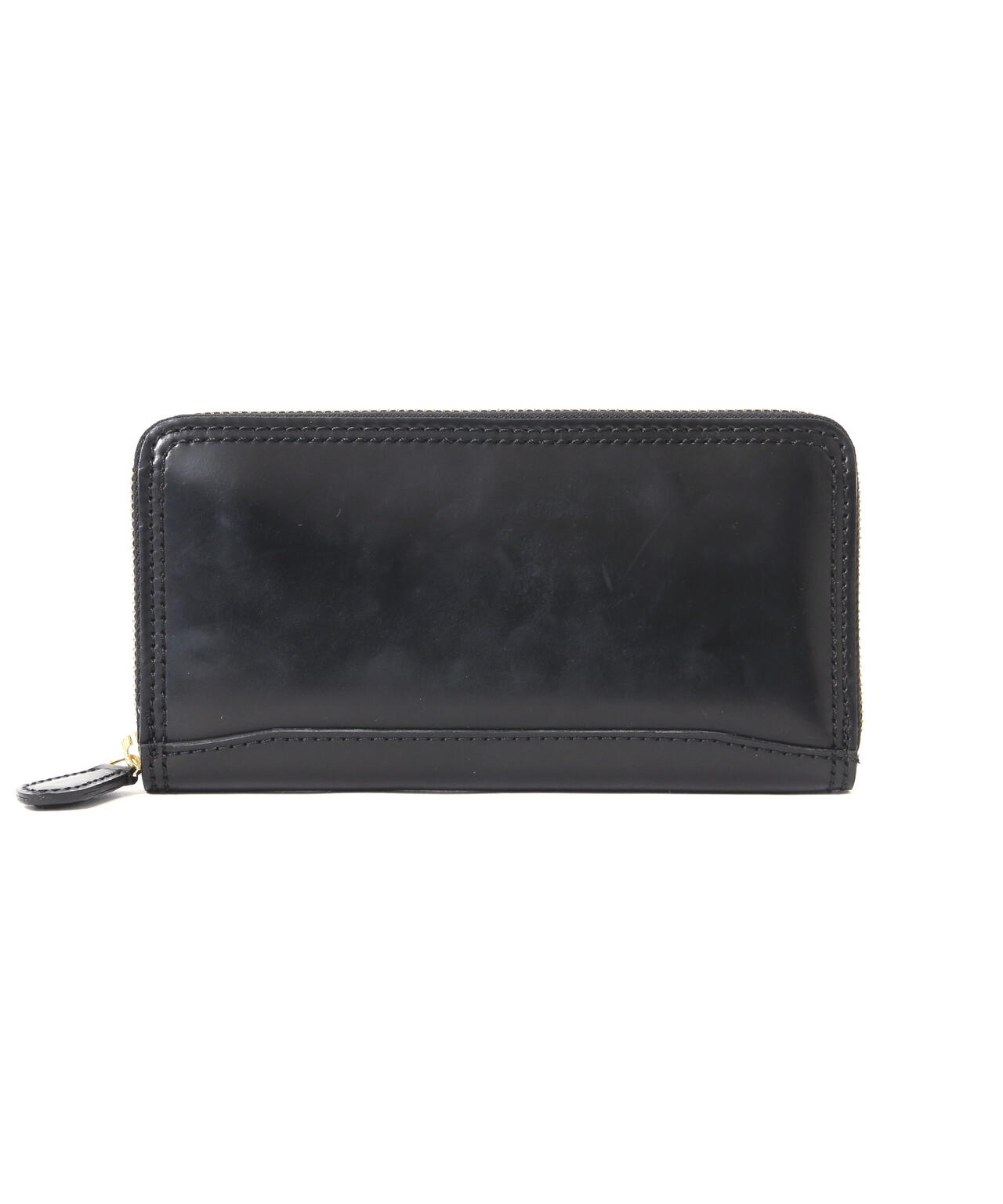 《AVIREX / HORWEEN》SHELL CORDOVAN ROUND ZIPPER LONG WALLET /