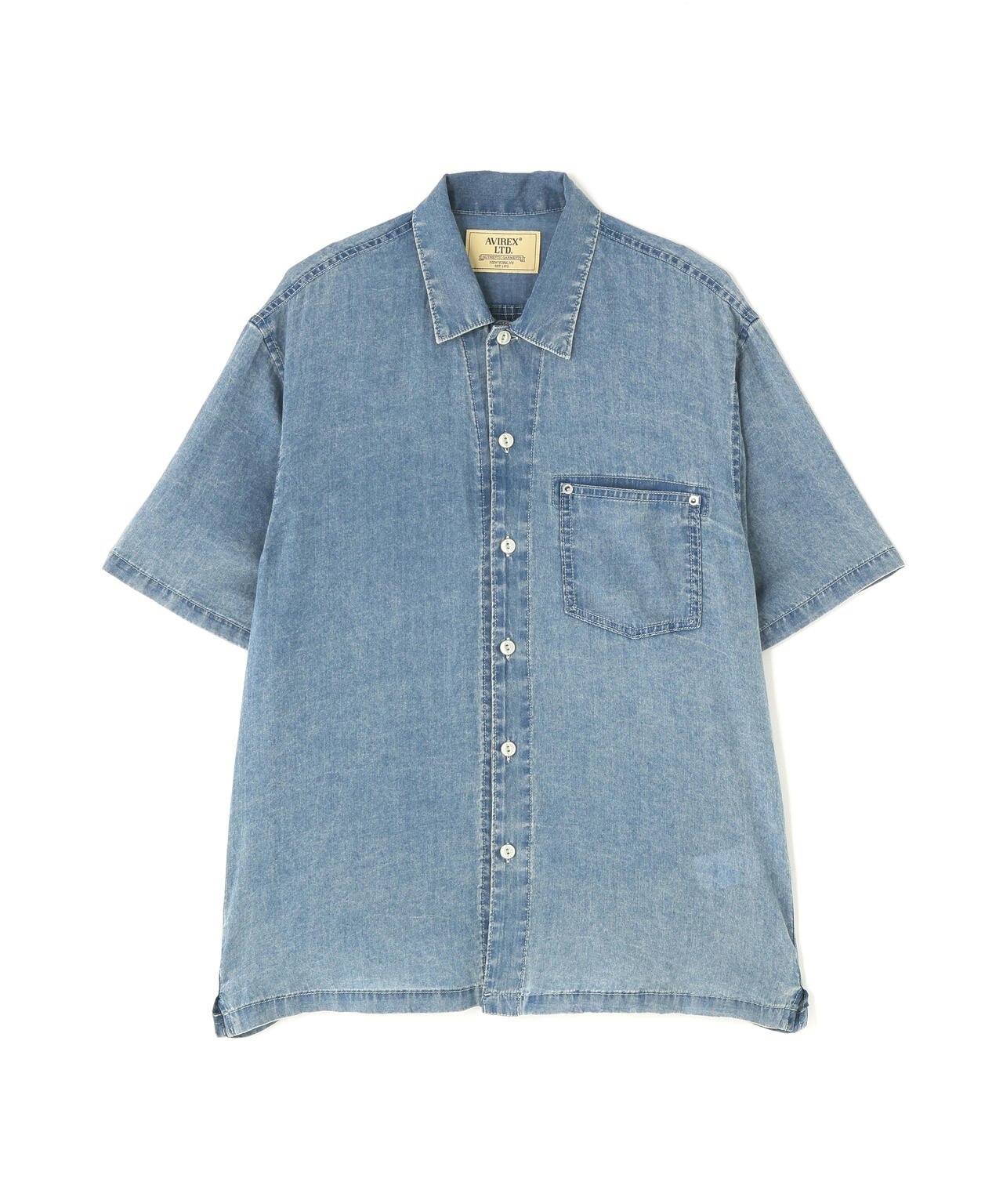 WIND THROUGH DENIM S/S SHIRTS