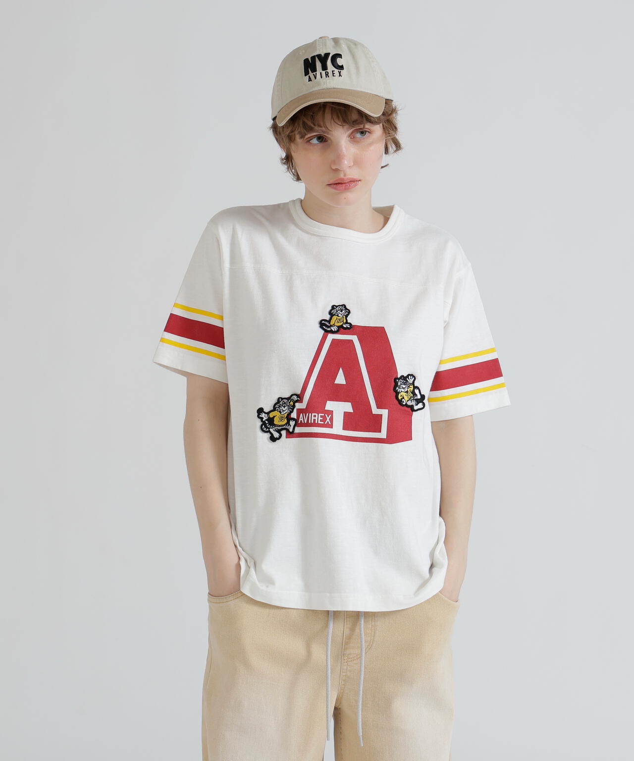 《WOMAN》NUMBERING TOM CAT T-SHIRT
