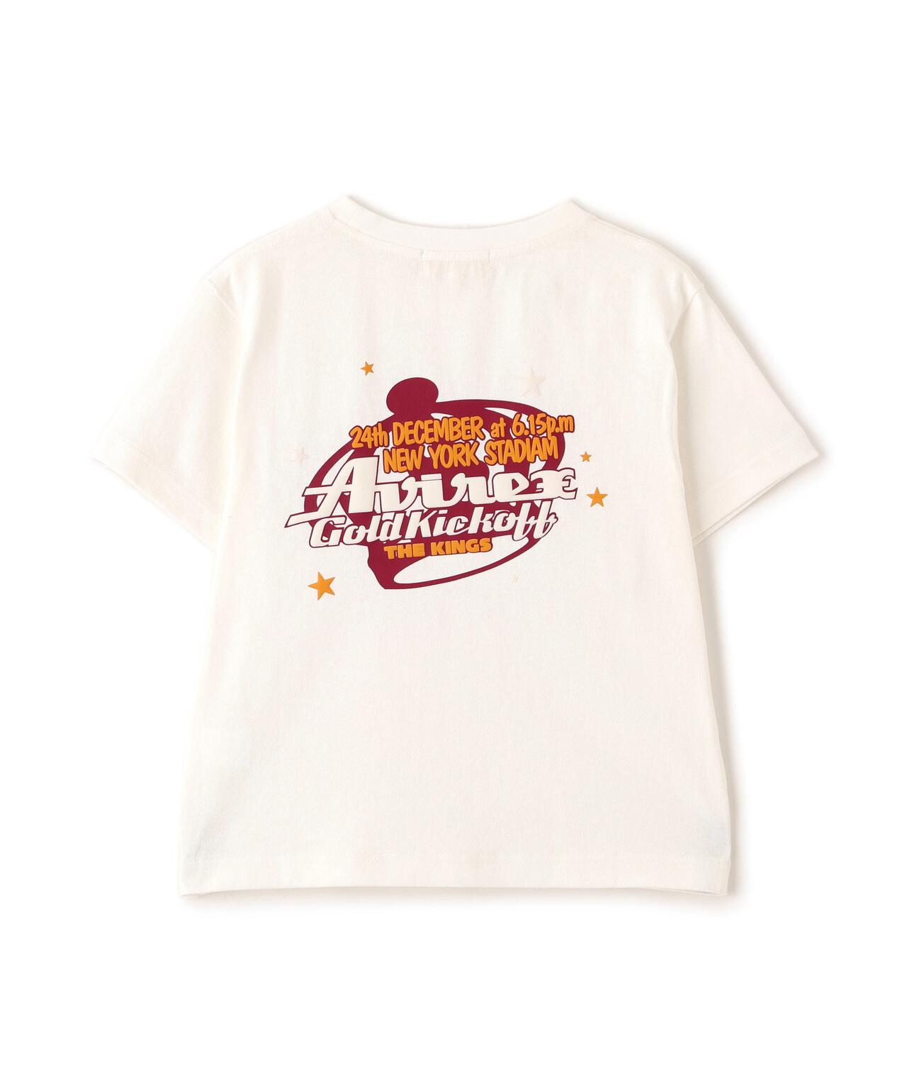GOLD KICKOFF PUFF PRINT T-SHIRT