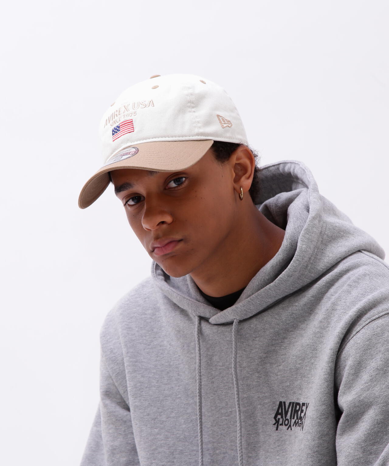 《AVIREX × NEWERA》 9TWENTY POLO CAP U.S.A FLAG
