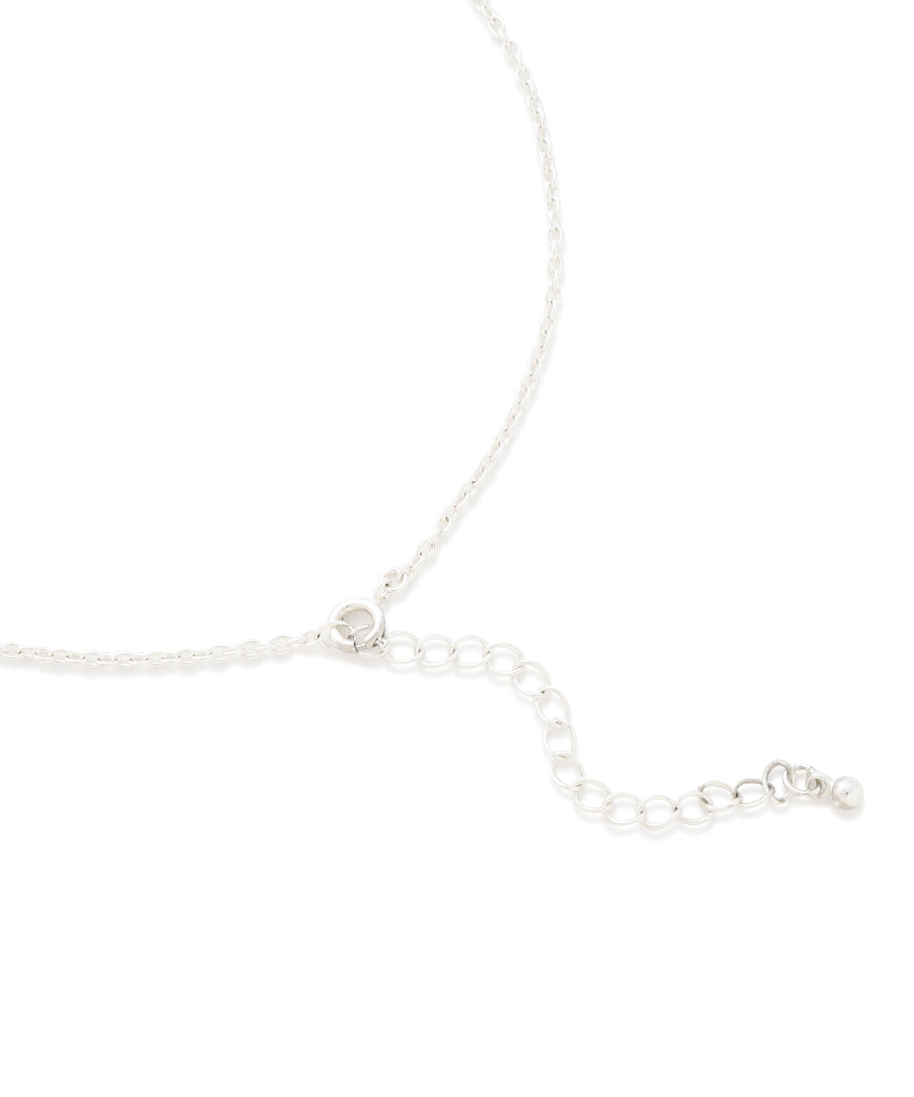 HEART 2TOP NECKLACE(SILVER)by J.H.M CO.LTD.