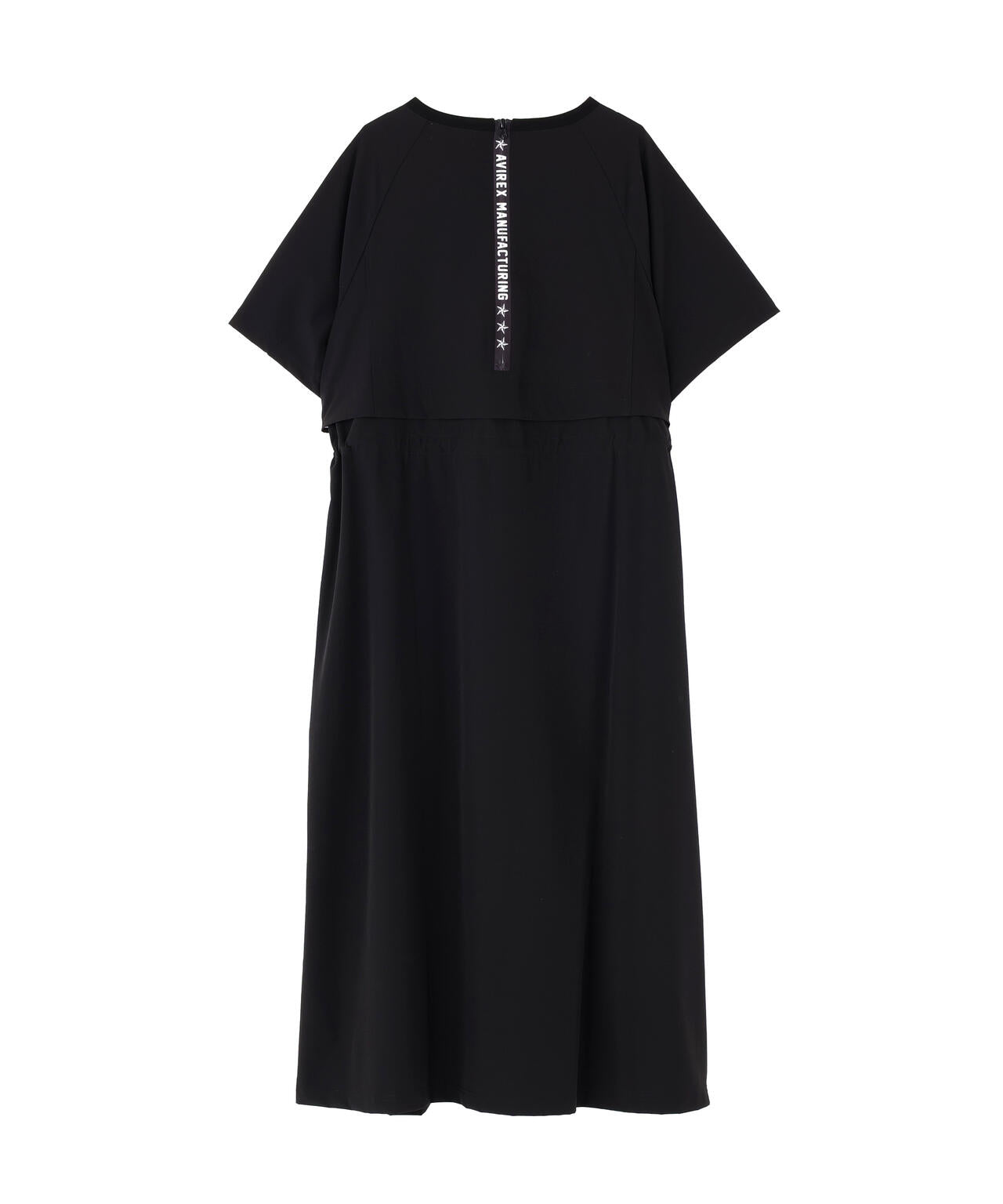 《直営店限定》RAGLAN SLEEVE LOGO PRINT ZIP ACTIVE ONE PIECE