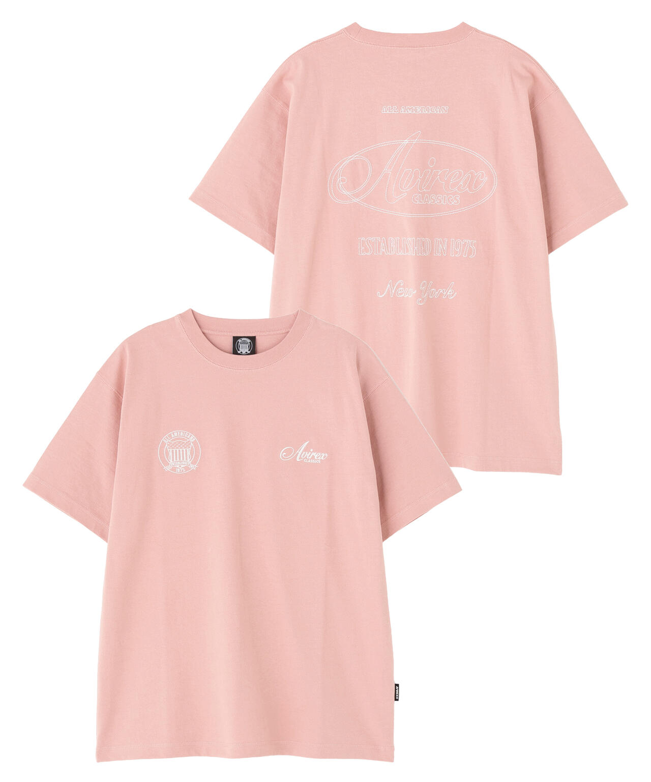 STITCH EMBROIDERY LOGO T-SHIRT