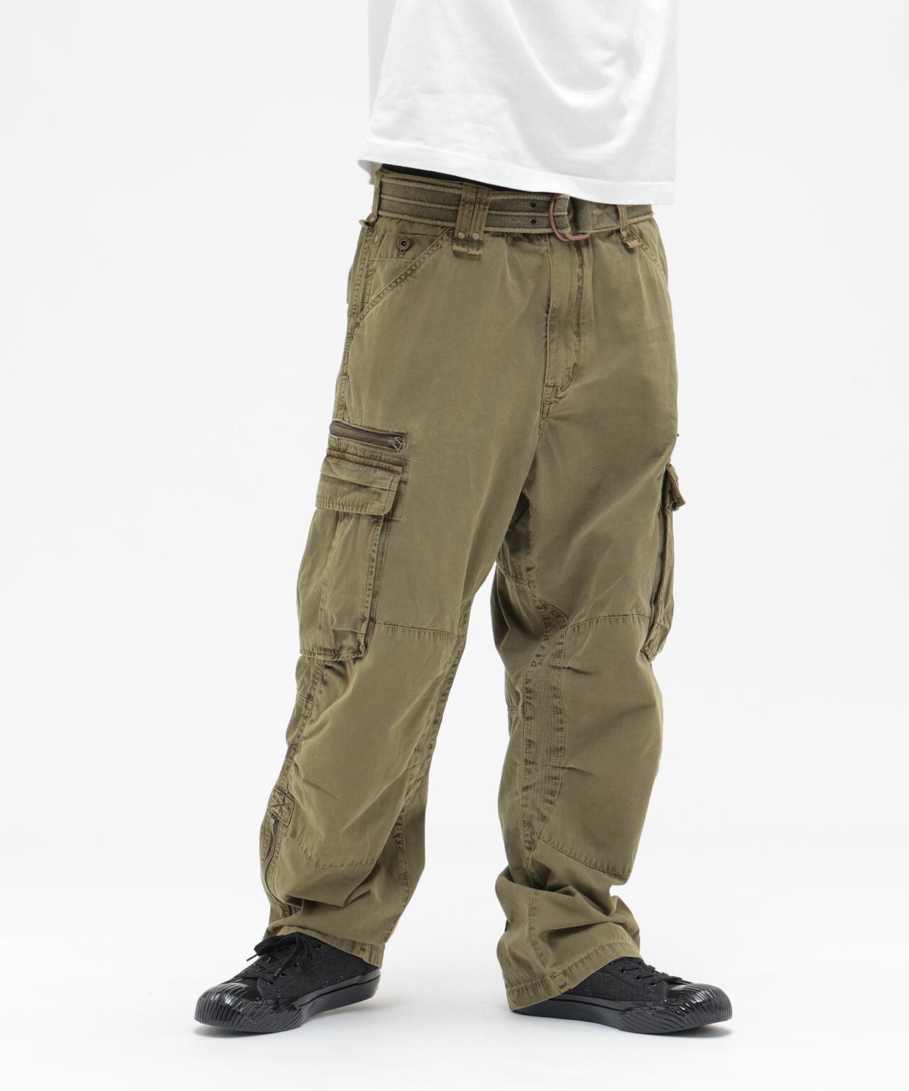 PIGMENT TAPING CARGO PANTS