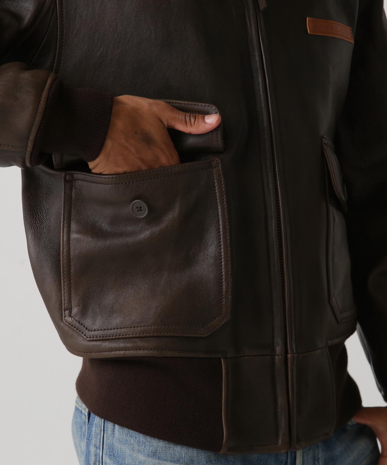 G-1 FLIGHT JACKET ANTIQUE LAMB