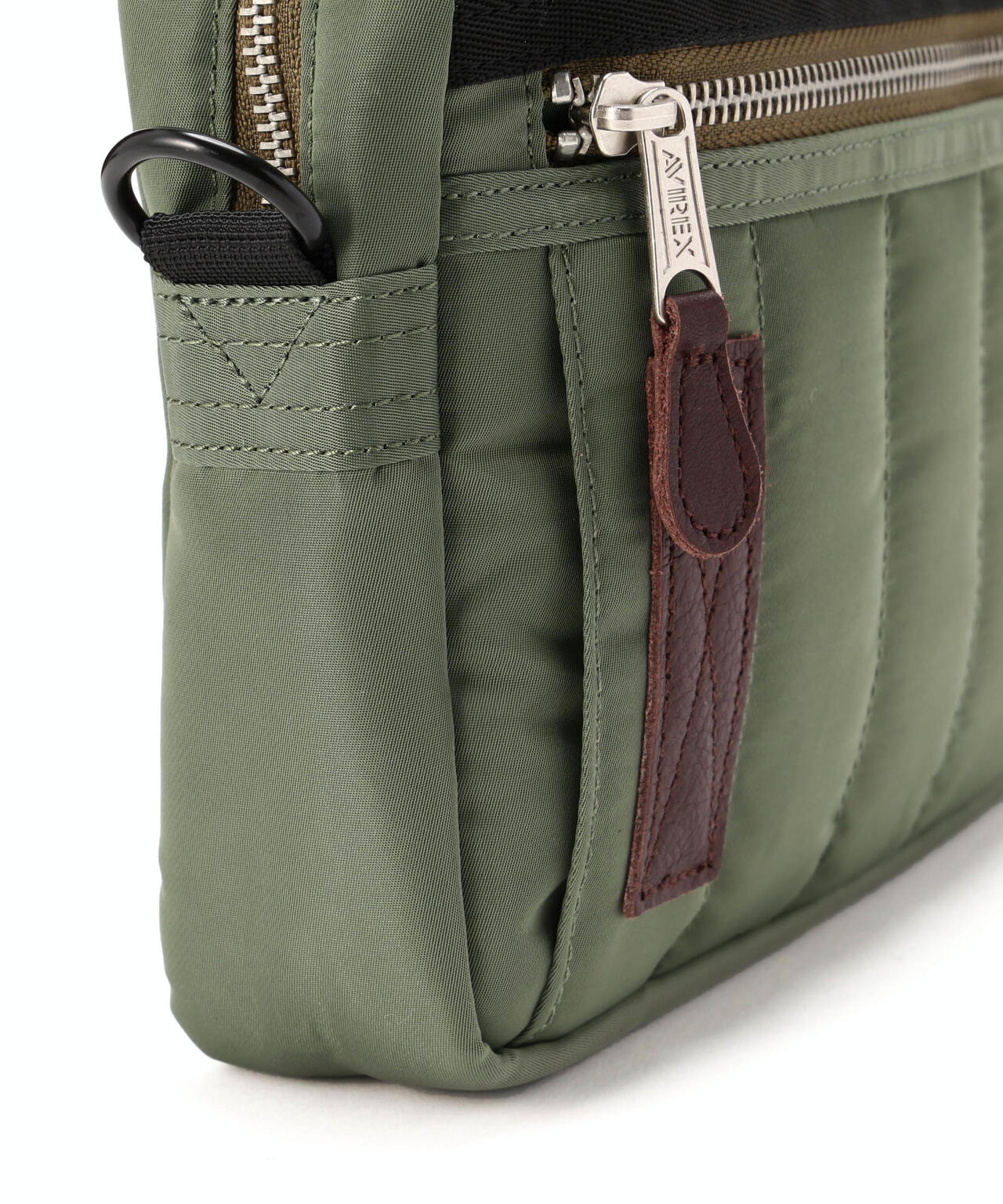 FLIGHT NYLON ”BOX SHOULDER BAG”