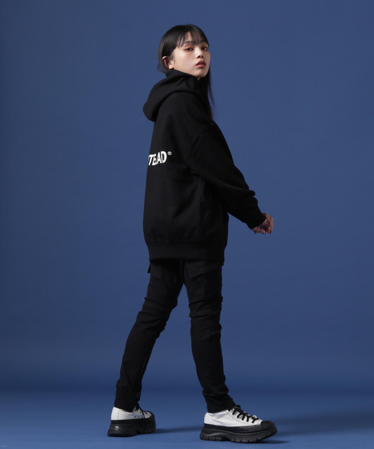 【WEB&DEPOT限定】WHITELAND/ホワイトランド/LOGO SWT HOODIE/ロゴ