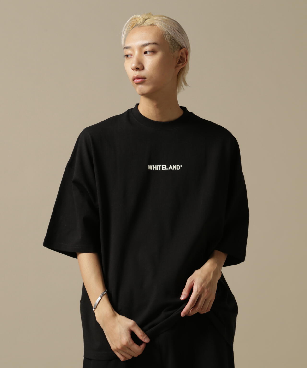 【WEB&DEPOT限定】WHITELAND/ホワイトランド/OWL/LOGO SST/半袖Tシャツ