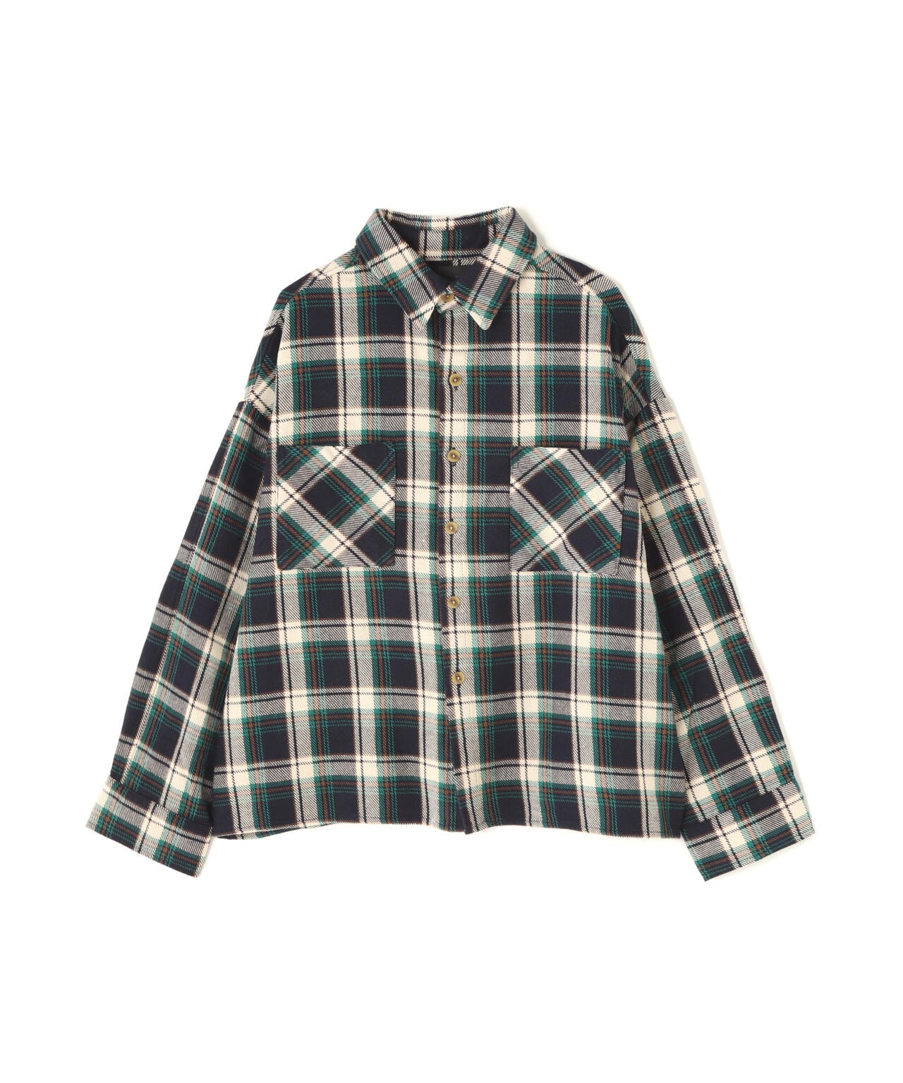 【WEB&DEPOT限定】DankeSchon/ダンケシェーン/COTTON FLANNEL CHECK SHIRT