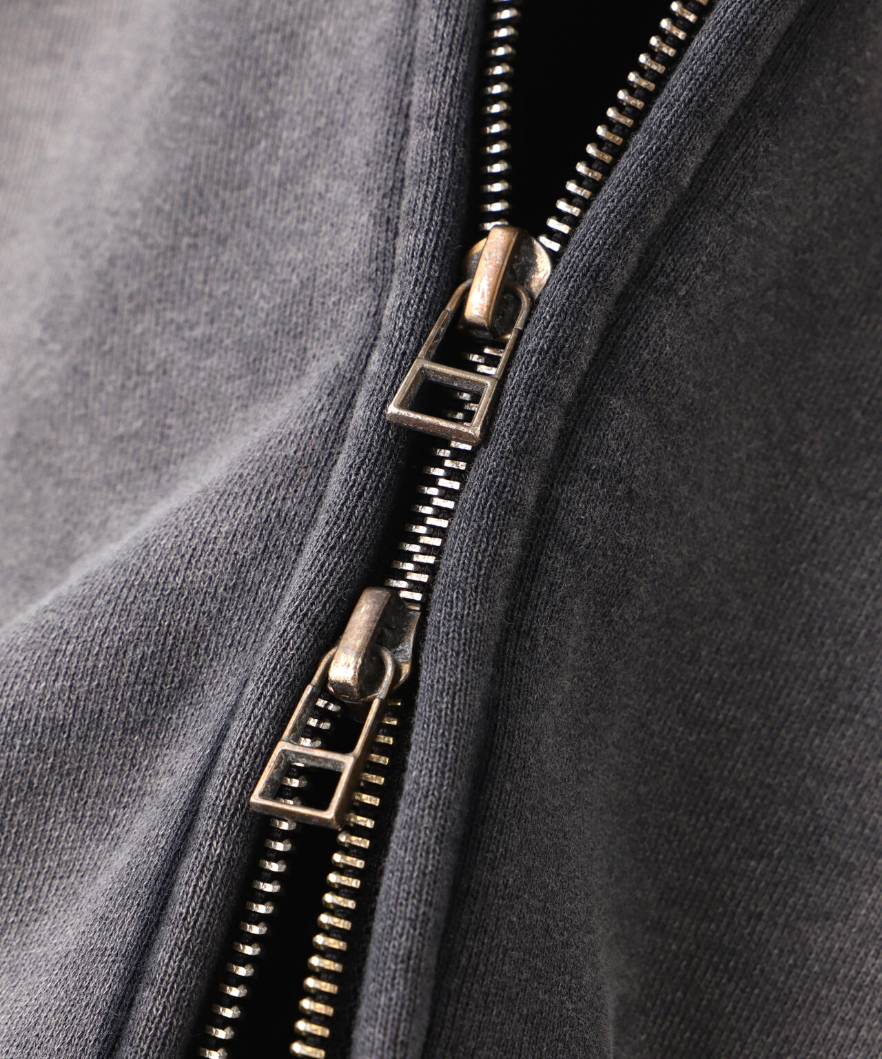 DankeSchon/ダンケシェーン/SPRAYED SWEAT ZIP HOODIE