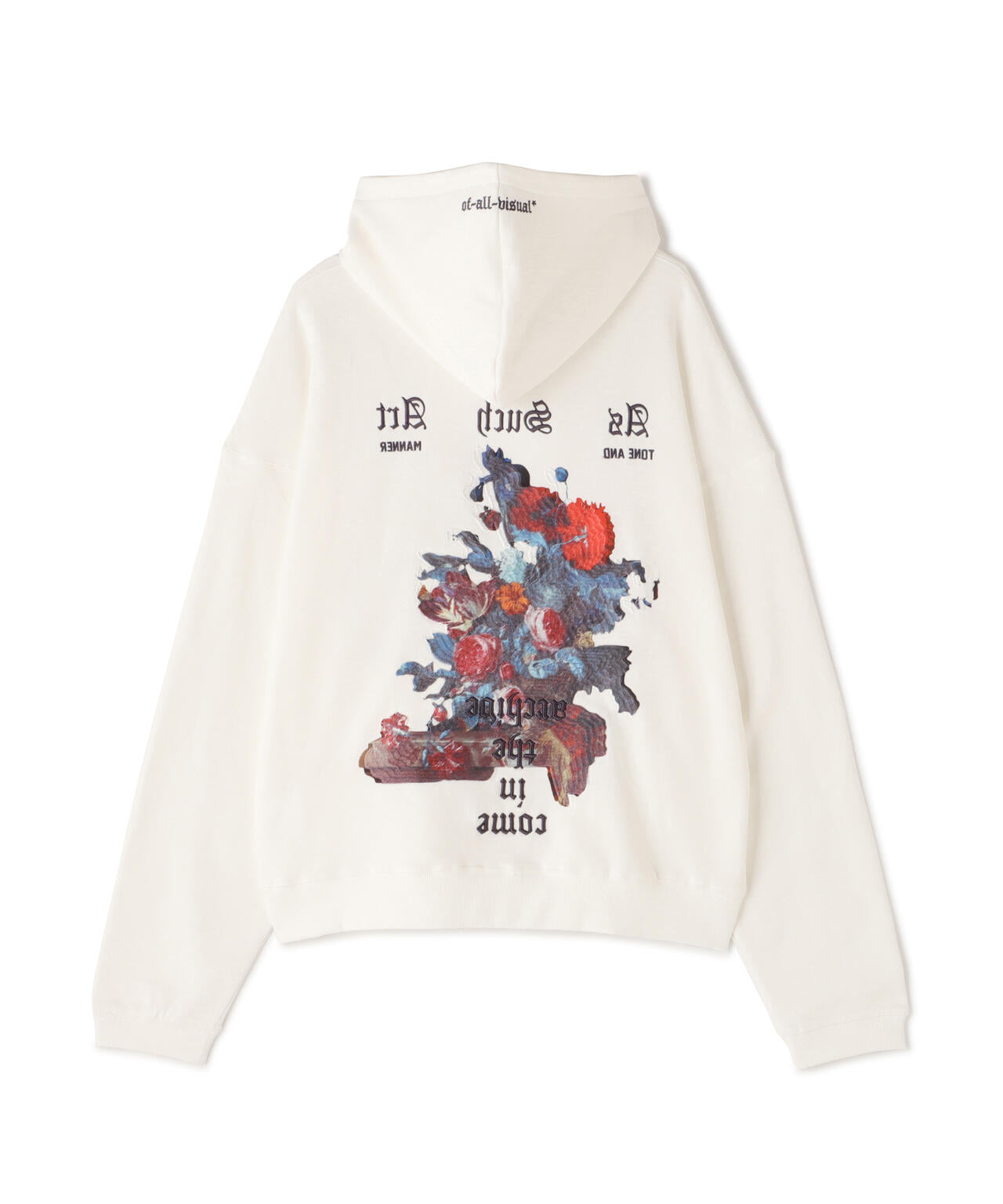 A4A/エーフォーエー/SWEAT HOODIE FLOWERS