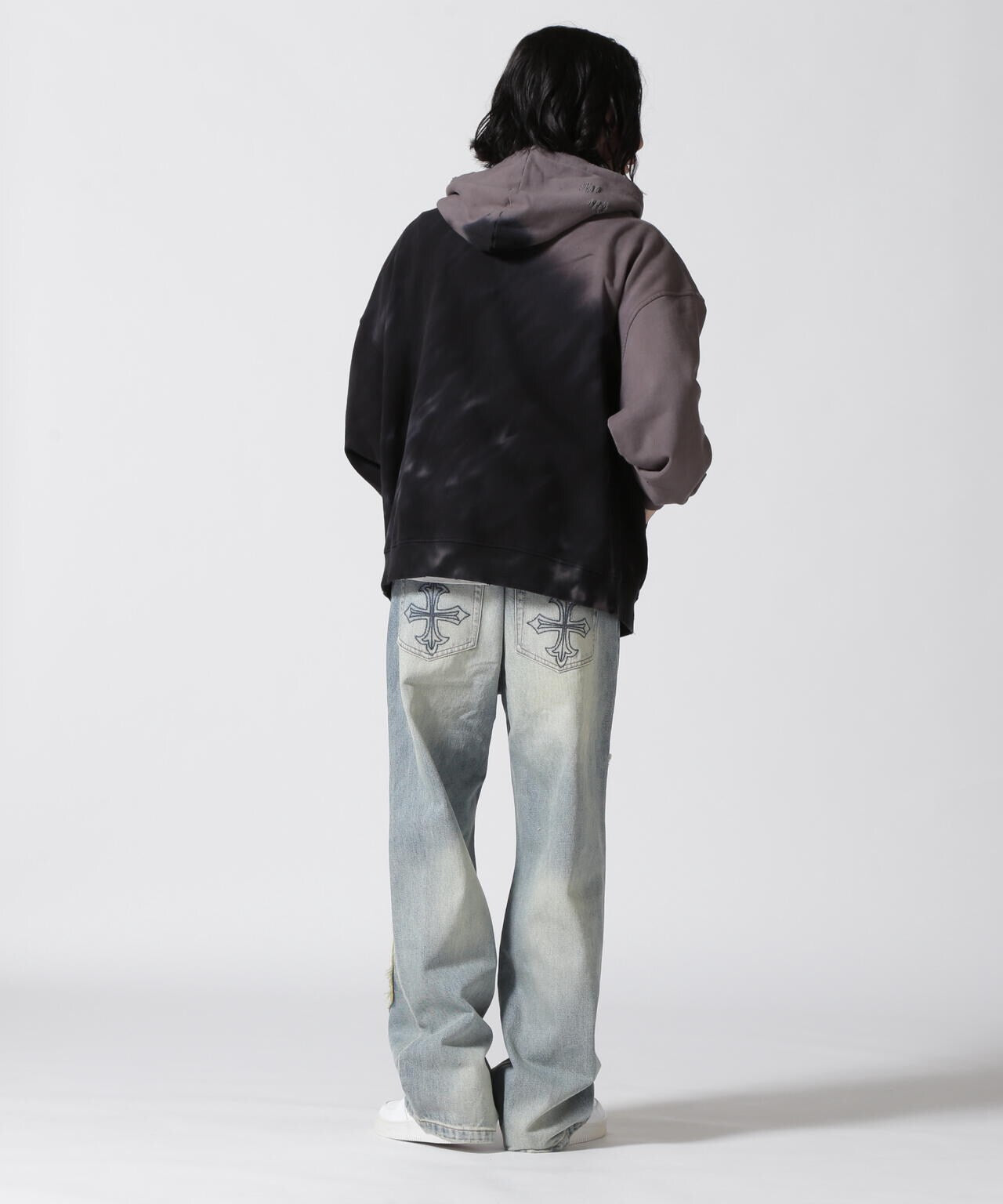DankeSchon/ダンケシェーン/TIEDYE ZIP HOODIE