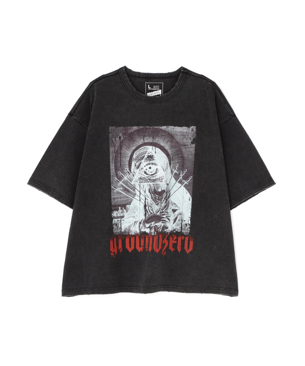 DankeSchon/ダンケシェーン/GRADATION CHEMICAL S/S TEE EYE
