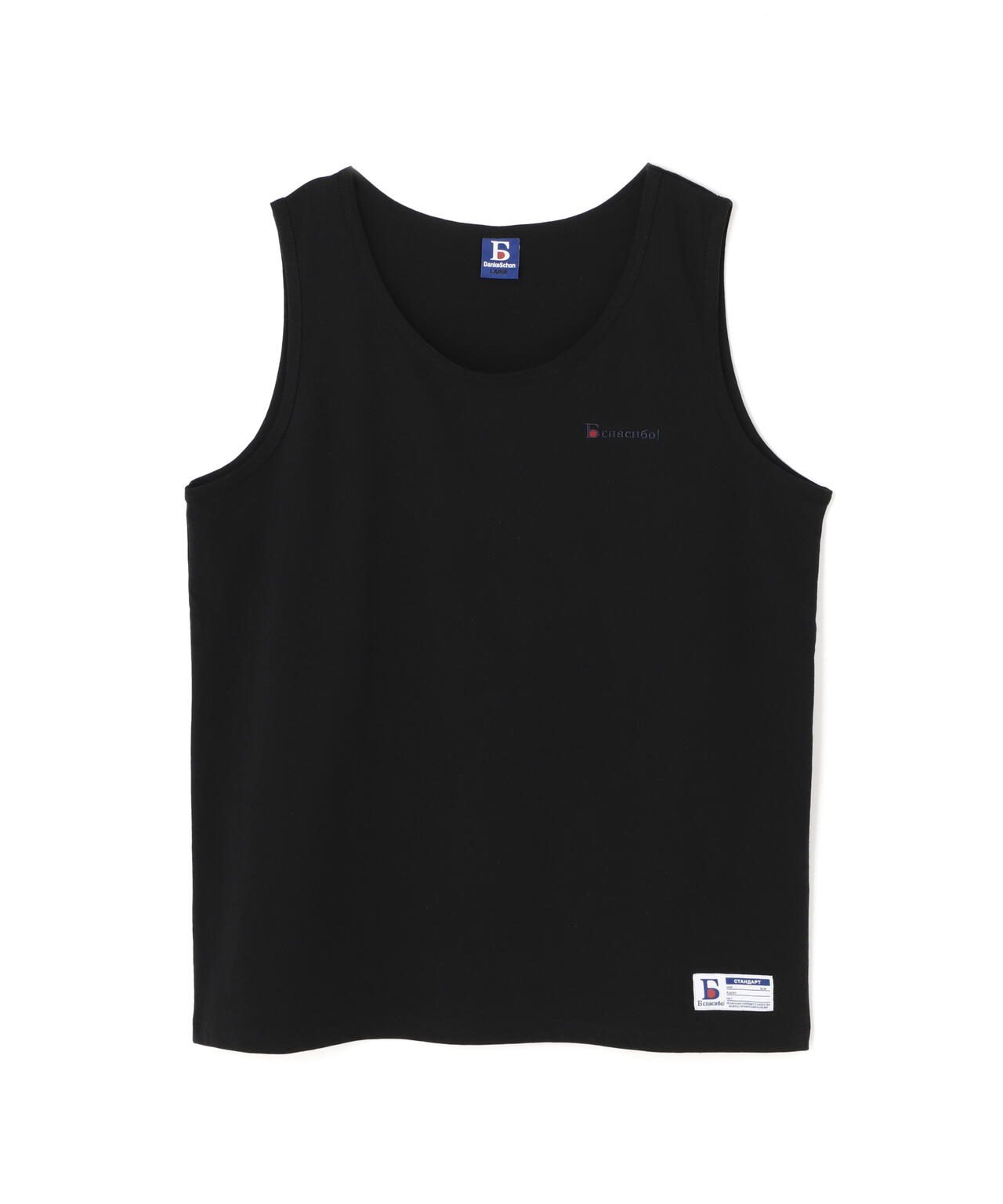 【WEB&DEPOT限定】DankeSchon/ダンケシェーン/16OE TANKTOP LOGO