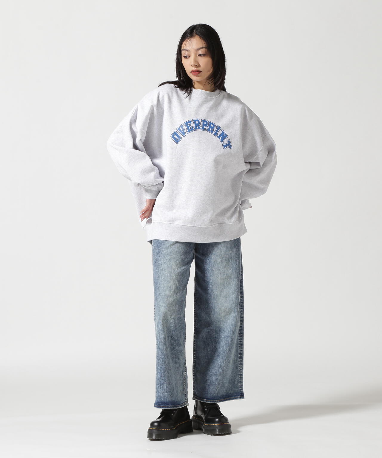 overprint/オーバープリント/PHOTO SHOOTING SWEATSHIRT