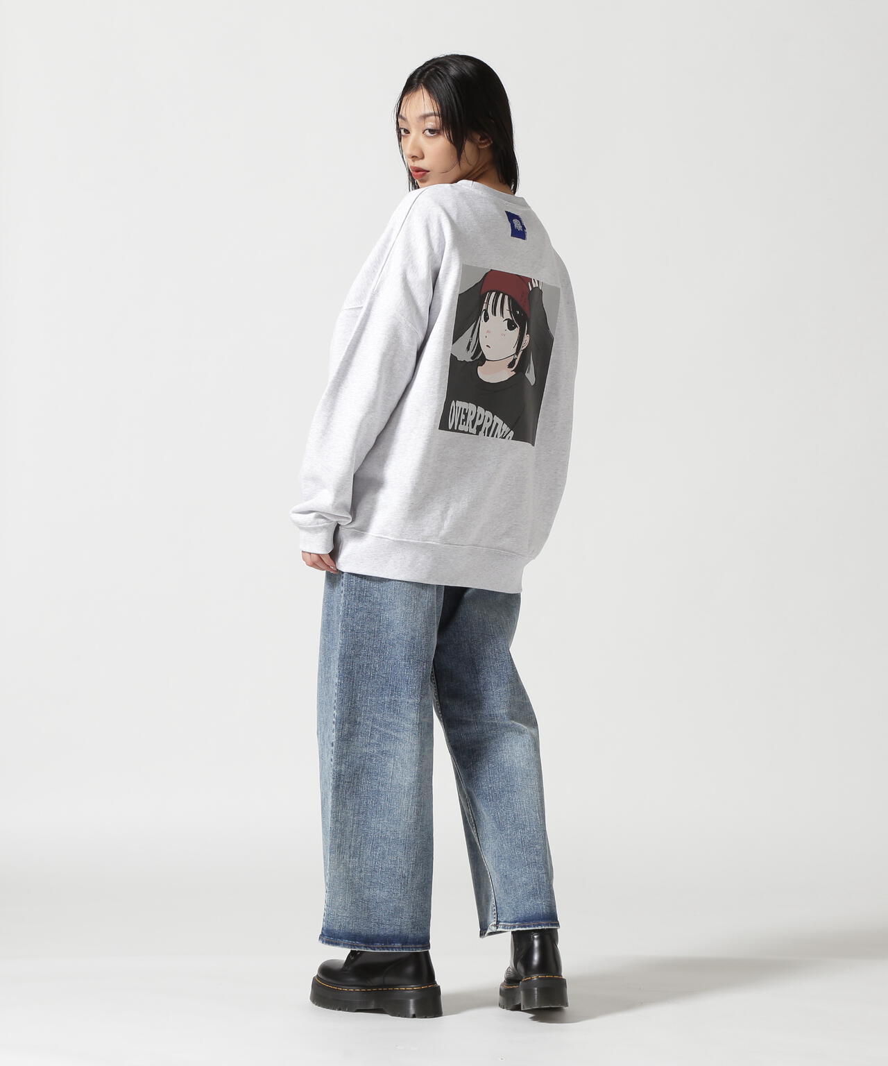 overprint/オーバープリント/PHOTO SHOOTING SWEATSHIRT