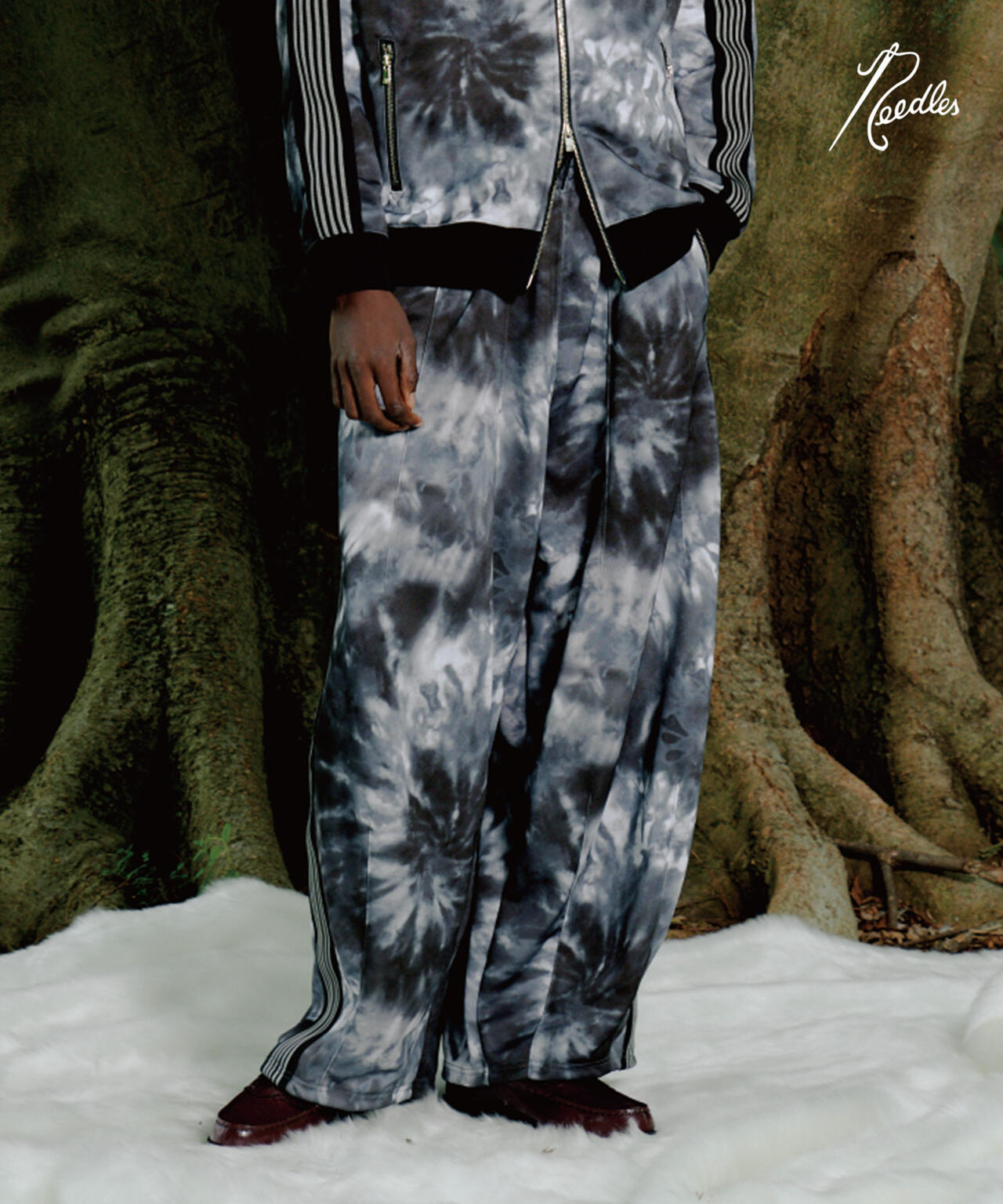NEEDLES/ニードルズ/【LHP EXCLUSIVE】TRACK PANT POLY SMOOTH - TIE DYE