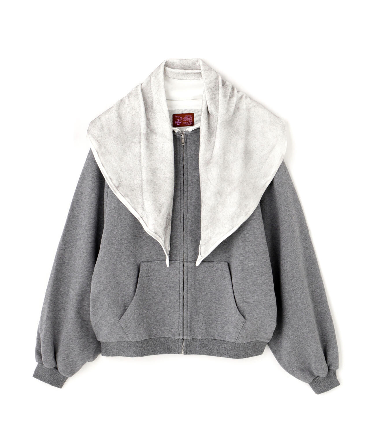 Praying/プレイング/TOWEL SHROUD HOODIE