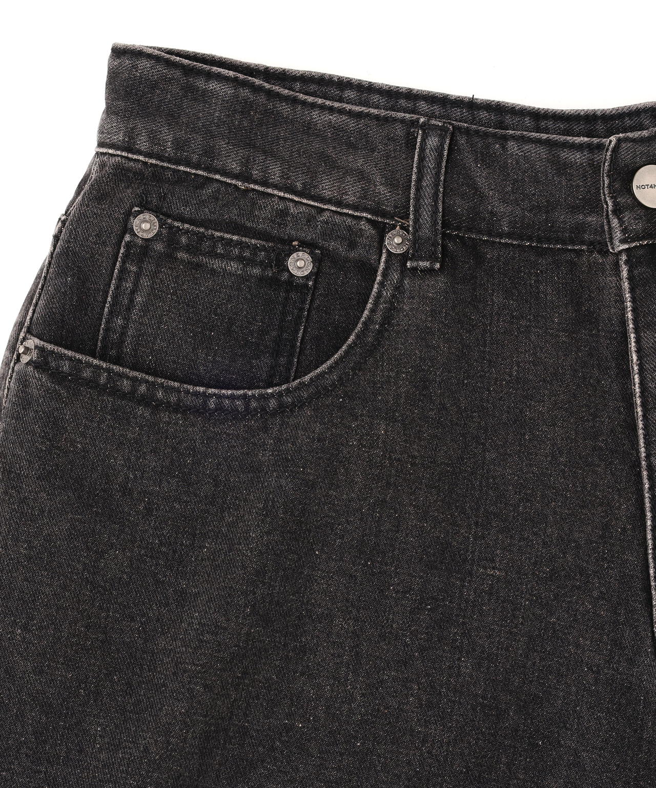 NOT4NERD/ノットフォーナード/FLAME DENIM SHORTS