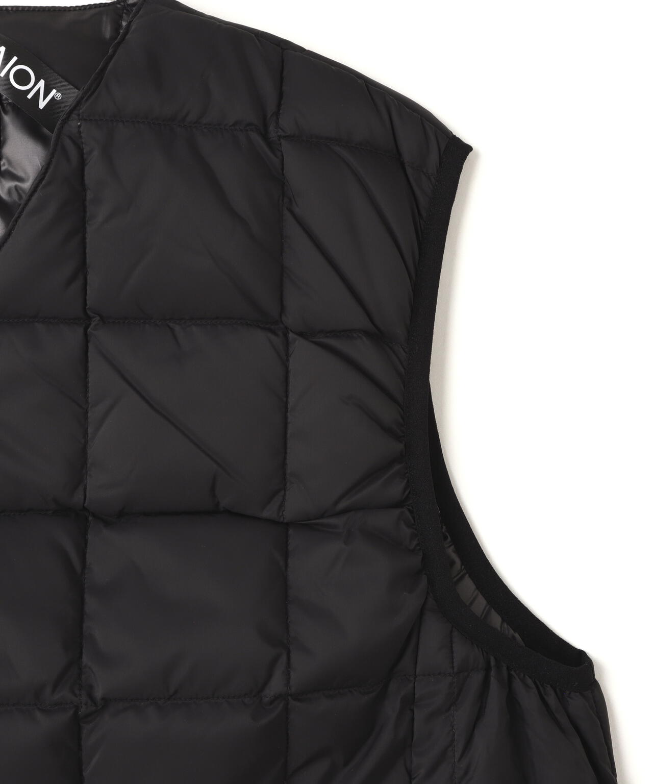 TAION/タイオン/V NECK BUTTON DOWN VEST【MEN】