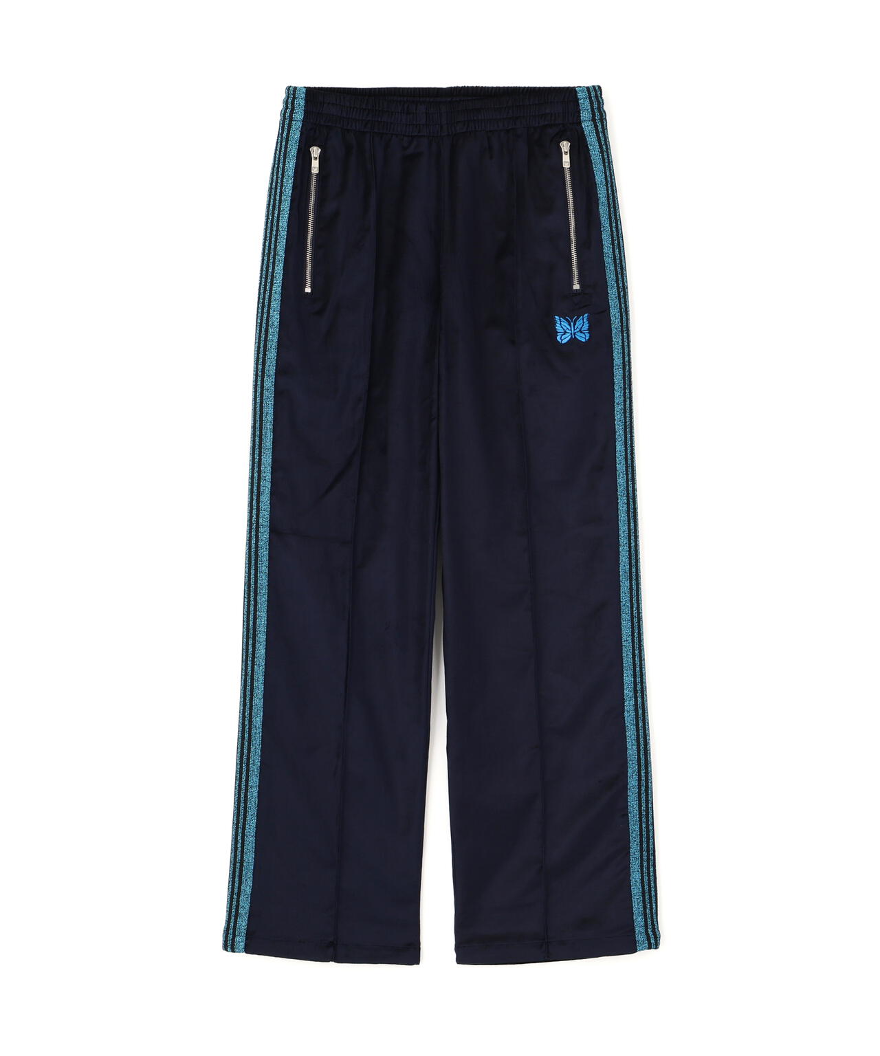 NEEDLES/ニードルズ/【LHP EXCLUSIVE】TRACK PANT - C/PE VELOUR(NAVY)