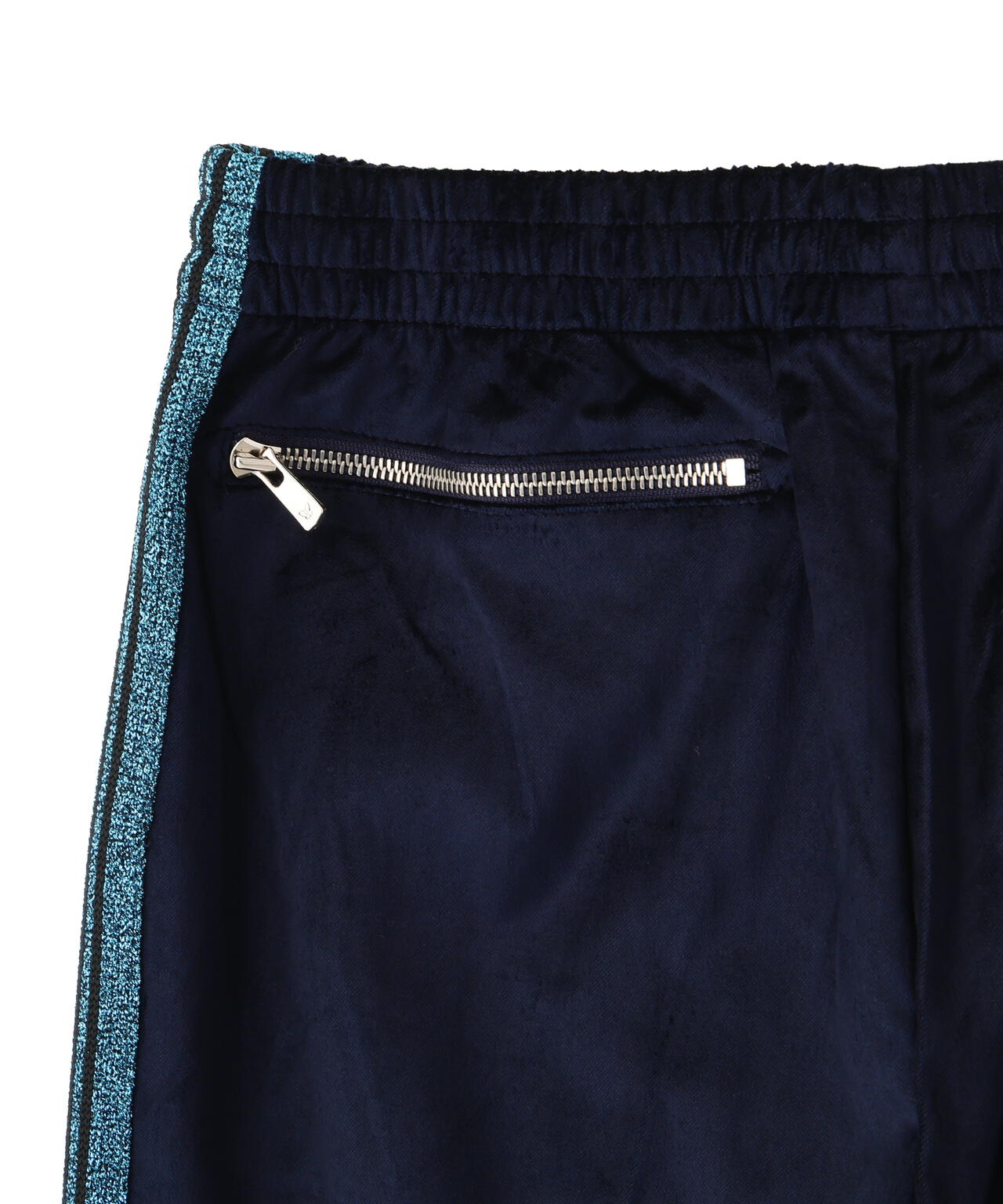 NEEDLES/ニードルズ/【LHP EXCLUSIVE】TRACK PANT - C/PE VELOUR(NAVY)